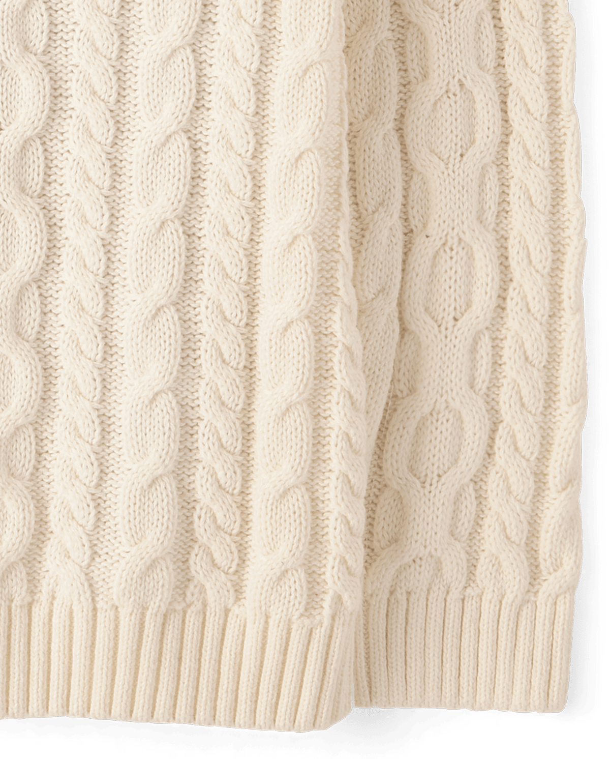 Свитер Gymboree Cable Knit Sweater - Little Essentials для мальчиков, цвет: Кремовый — фото 3