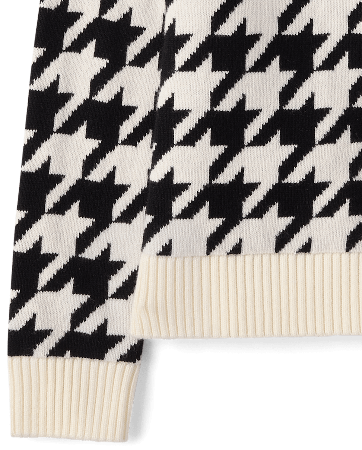 Свитер Gymboree Houndstooth Mock Neck - Aspen Lodge для девочек, цвет: Чёрный — фото 3