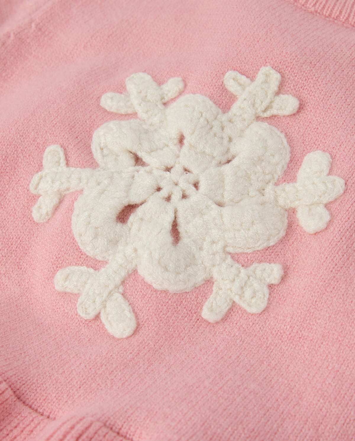 Свитеры Gymboree Crochet Snowflake 2-Piece Sweater Set для девочек-малышей, цвет: Розовый — фото 1