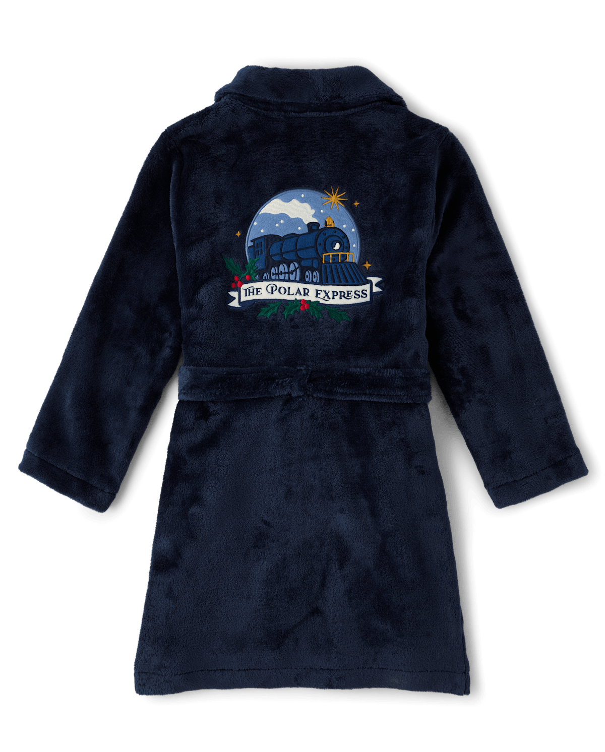 Халат Polar Express™ Train для детей, вышивка, флис — Gymboree, цвет: Синий — фото 3
