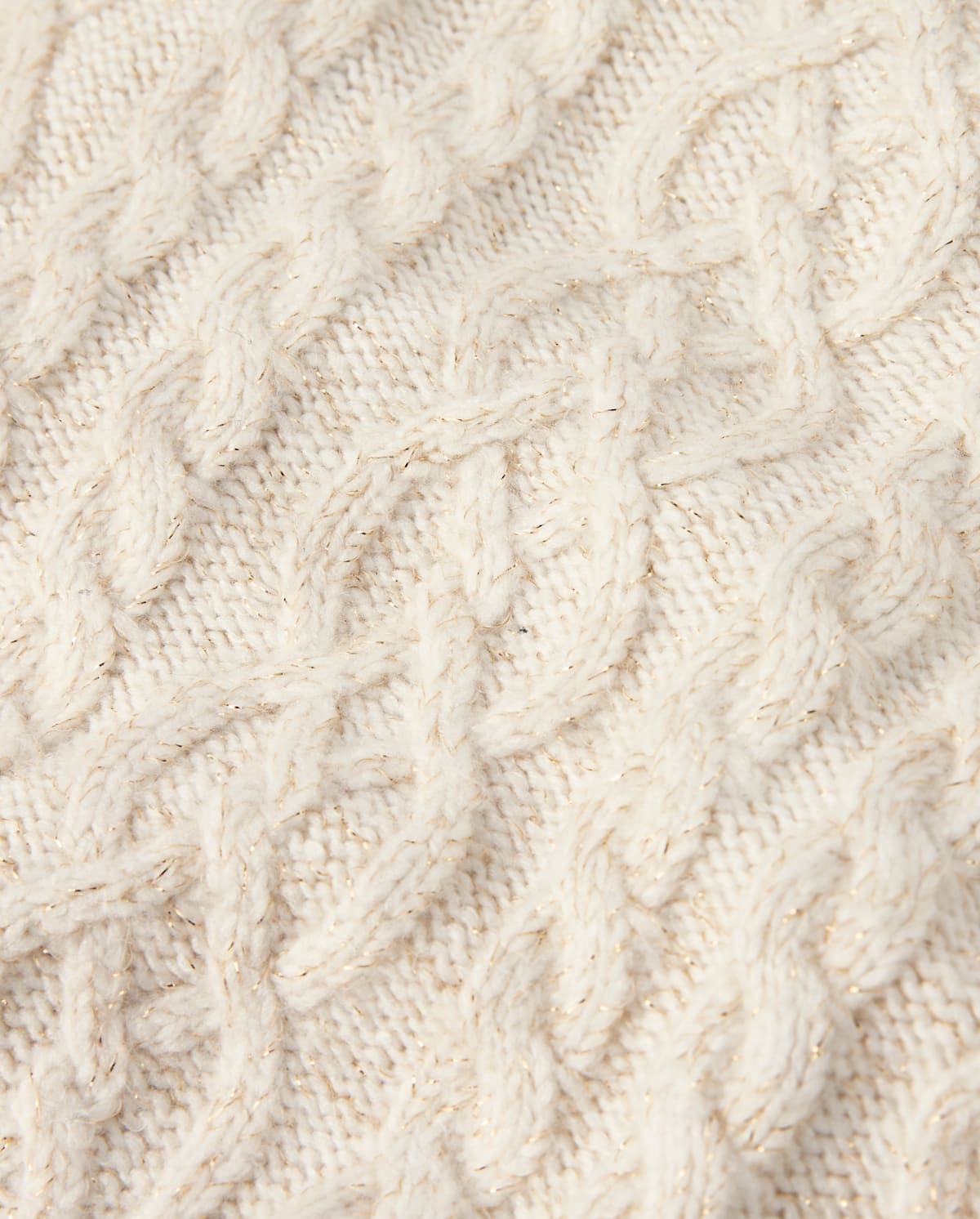 Свитер Gymboree Cable Knit Sweater - Little Essentials для девочек, цвет: Кремовый — фото 2