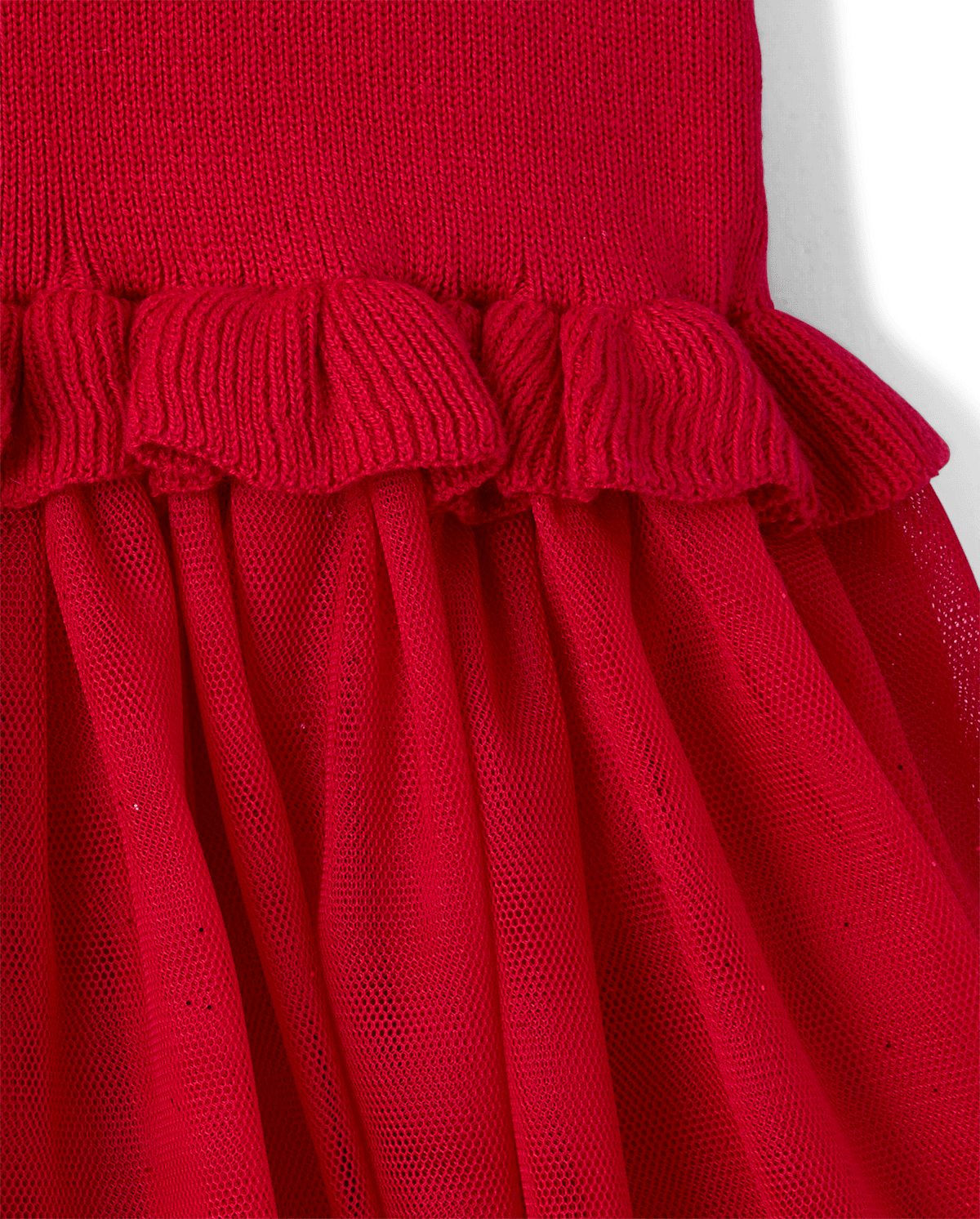 Платье Gymboree Glitter Ruffle Tutu - Little Essentials для девочек, цвет: Красный — фото 4