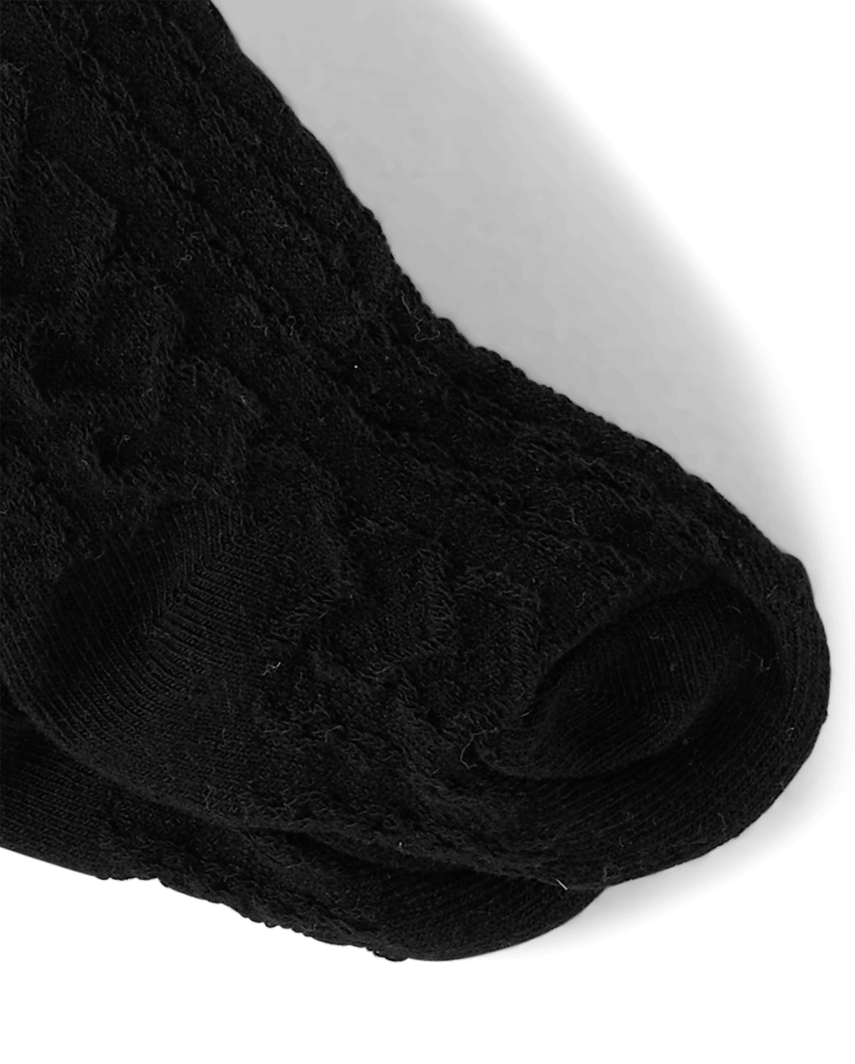 Колготки Gymboree Heart Cable Knit Tights - Little Essentials для девочек-малышей, цвет: Чёрный — фото 3