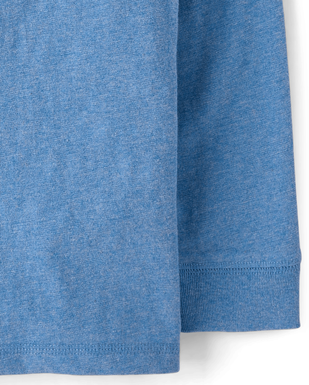 Топ Gymboree Marled Henley Top - Little Essentials для мальчиков, цвет: Синий — фото 3