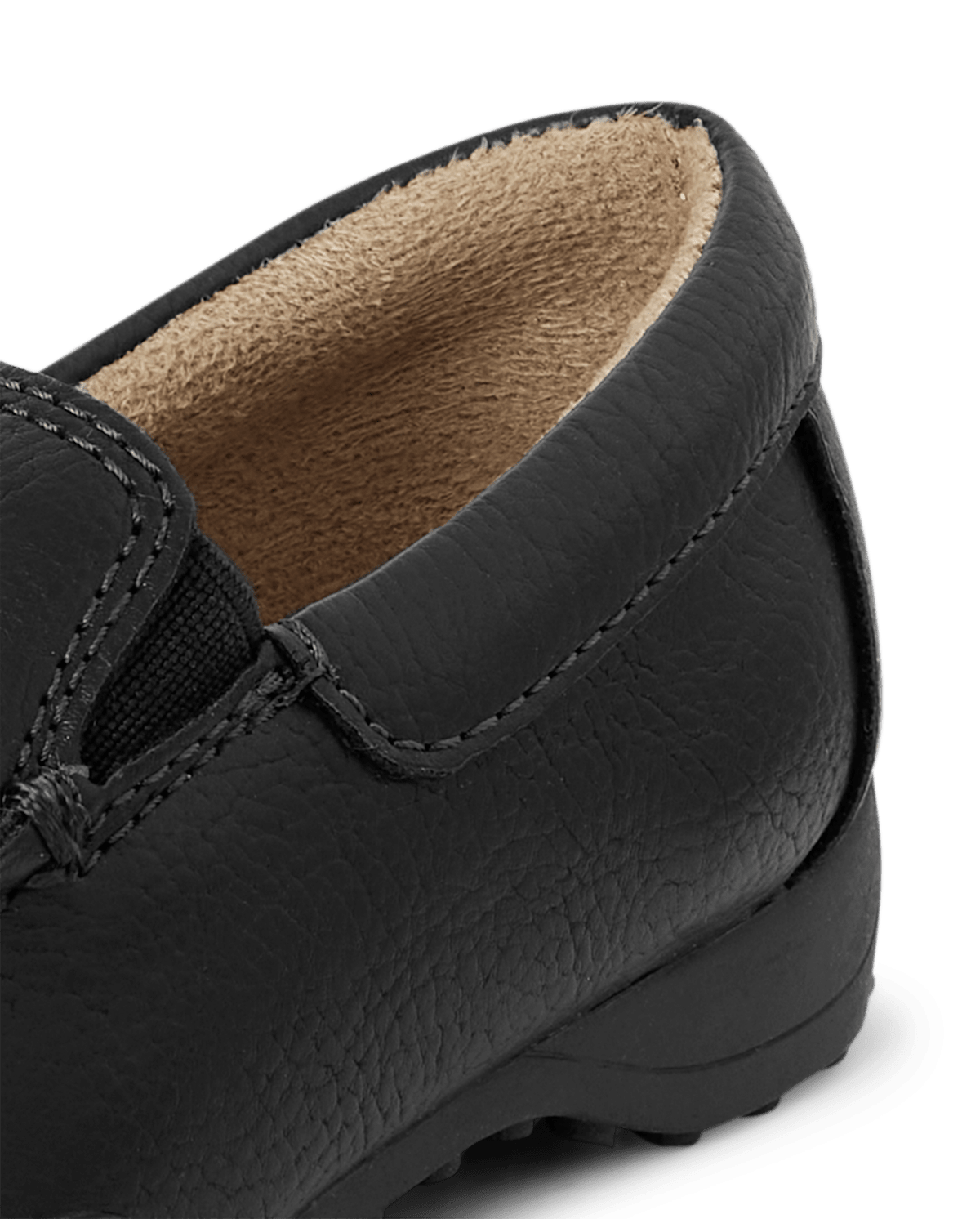 Туфли The Children's Place Slip On Dress Shoes для мальчиков-малышей, цвет: Чёрный — фото 3