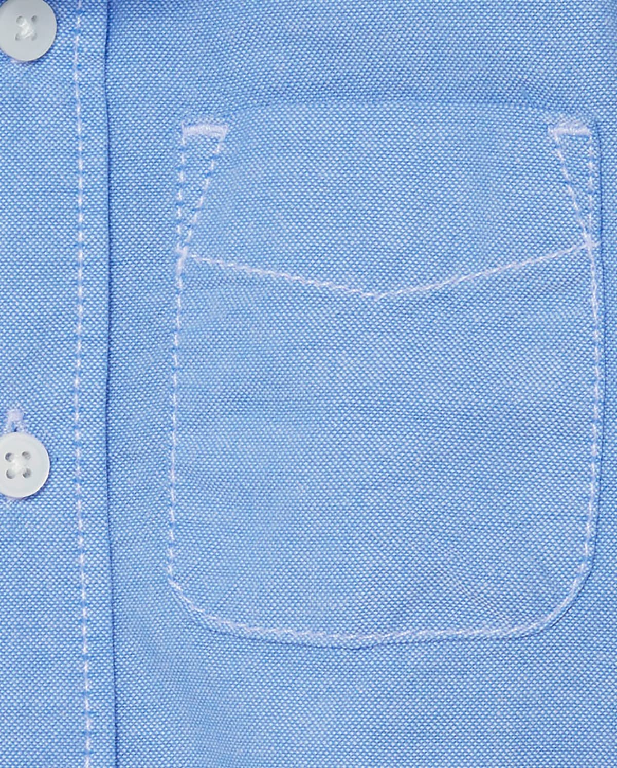 Рубашка The Children's Place Uniform Oxford Button Down для мальчиков-малышей, цвет: Синий — фото 2