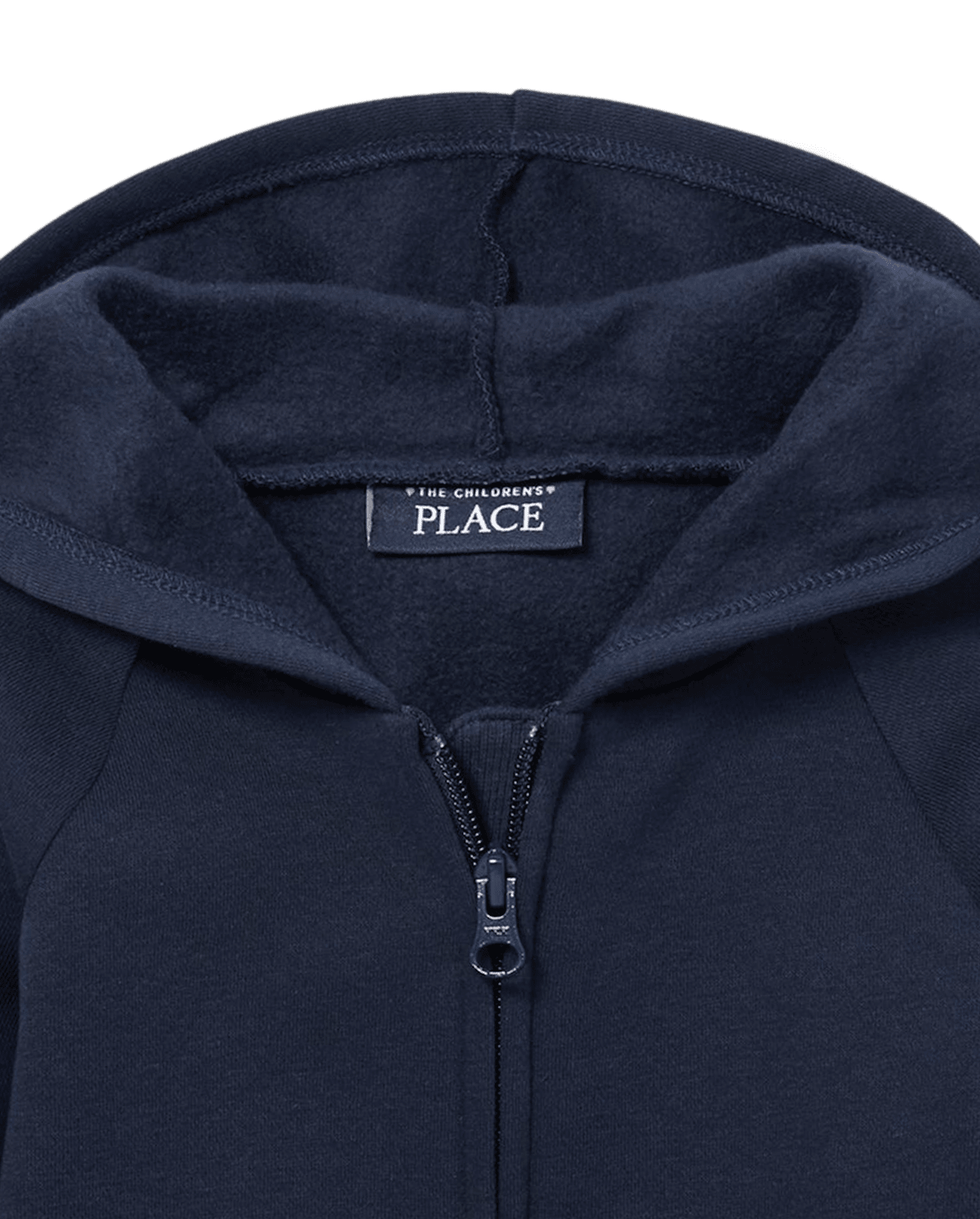 Худи The Children's Place Fleece Zip Up для девочек-малышей, цвет: Синий — фото 1