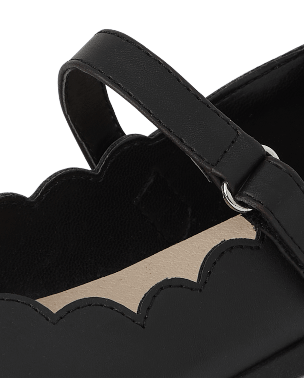 Балетки The Children's Place Comfort Flex Mary Jane для девочек, цвет: Чёрный — фото 4