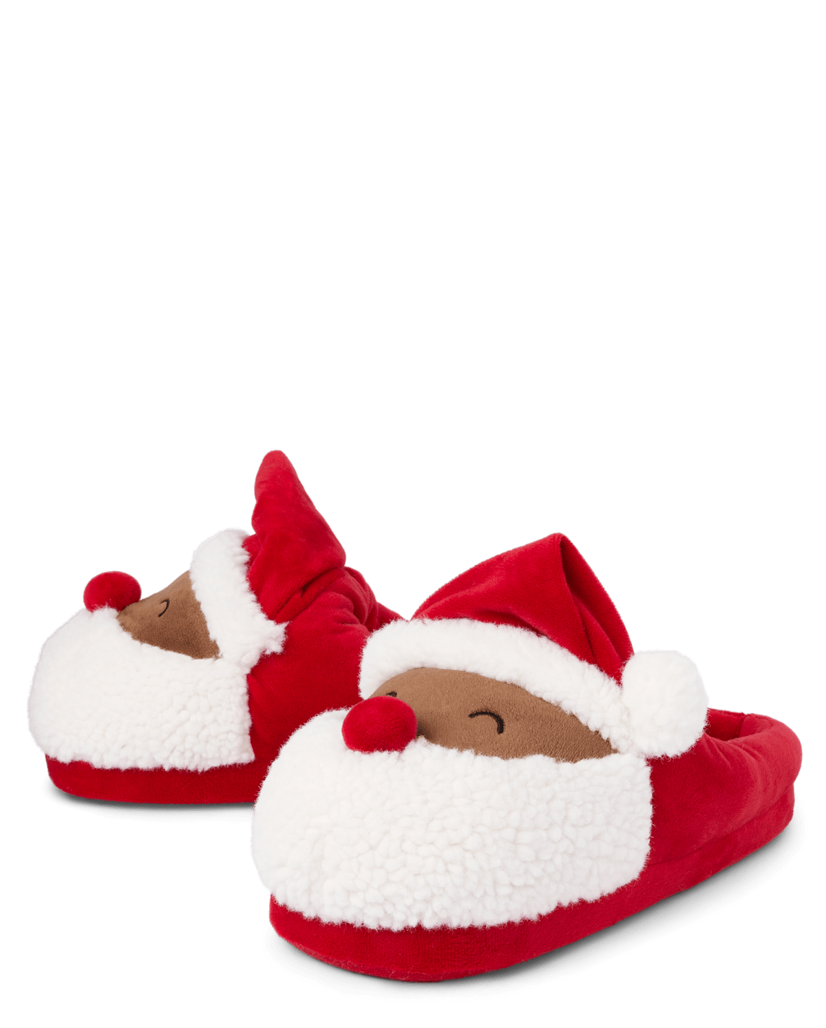 Тапочки The Children's Place Adult Matching Family Santa, цвет: Красный — фото 1