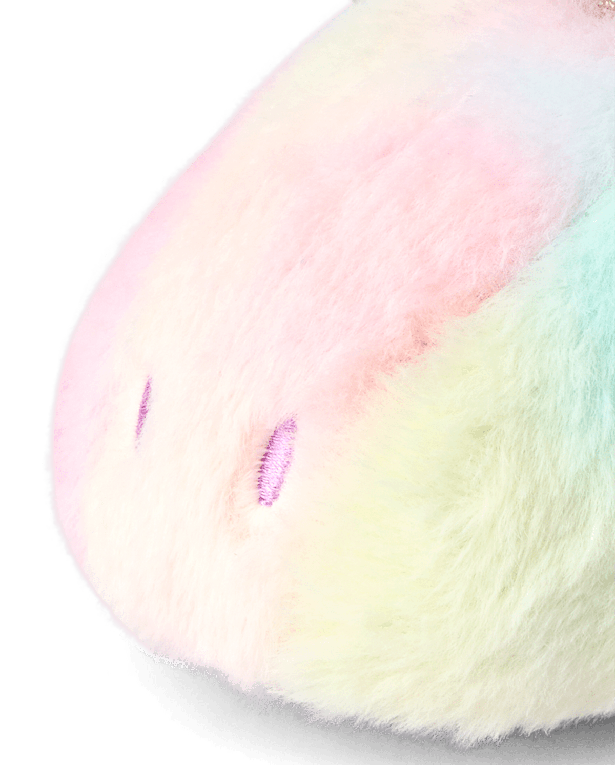 Тапочки The Children's Place Rainbow Unicorn для девочек-малышей, цвет: Разноцветный — фото 4