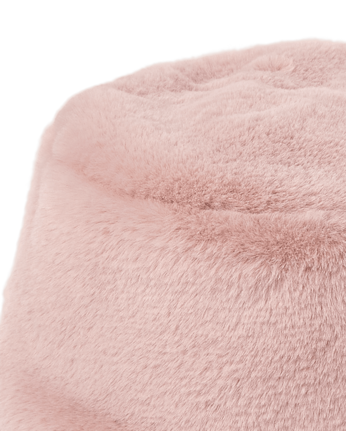 Панама The Children's Place Faux Fur Bucket Hat для девочек, цвет: Розовый — фото 1