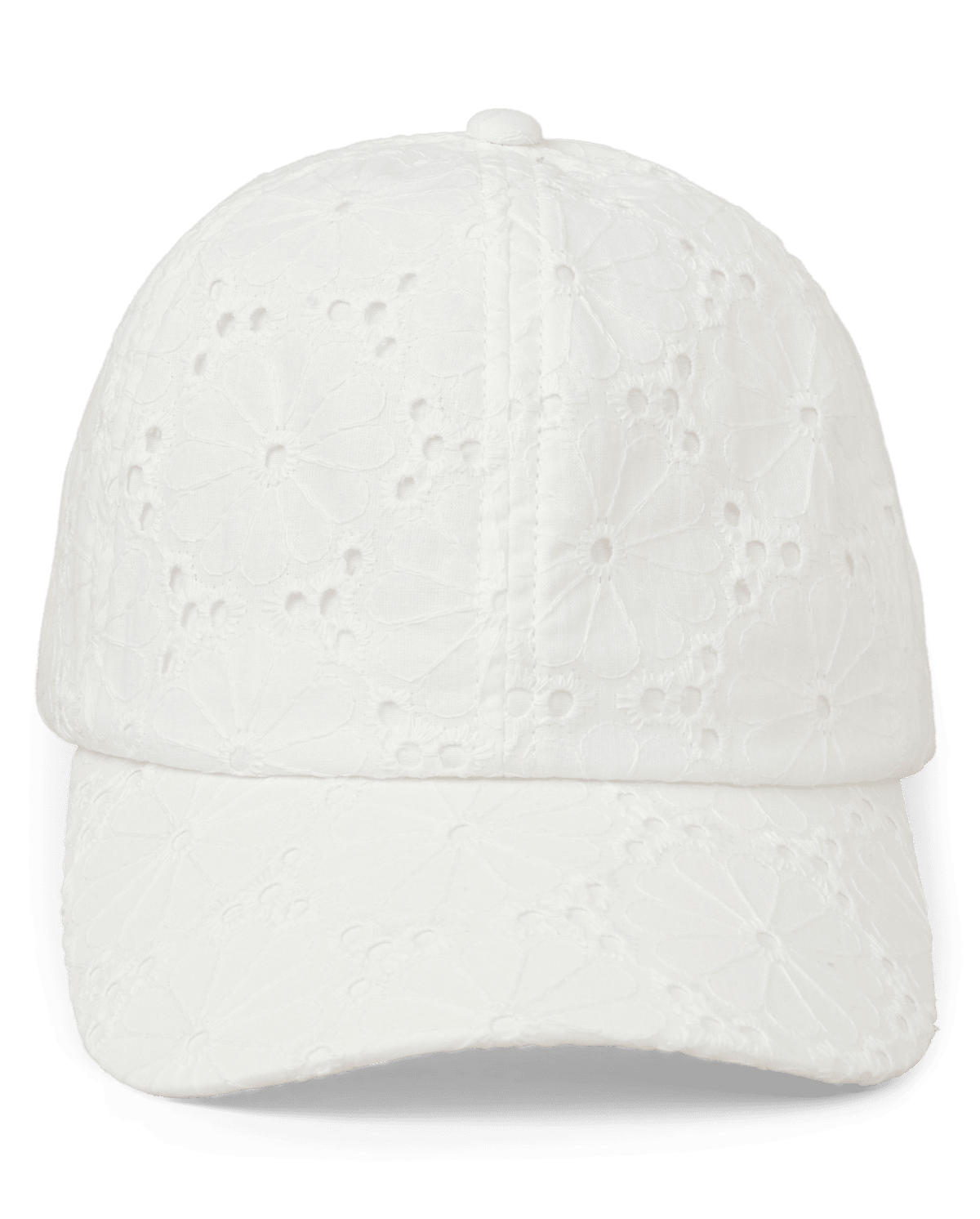 Кепки The Children's Place Bow Back Embroidered Eyelet для девочек, цвет: Белый — фото 3