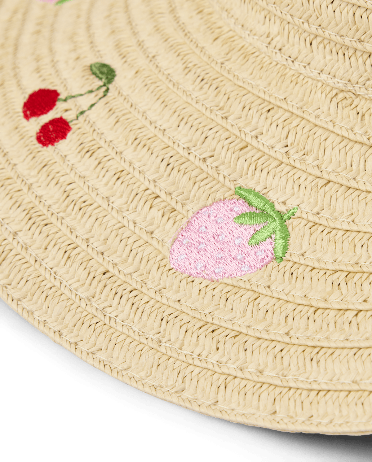 Головной убор The Children's Place Embroidered Fruit Sun Hat для девочек-малышей, цвет: Серый — фото 1