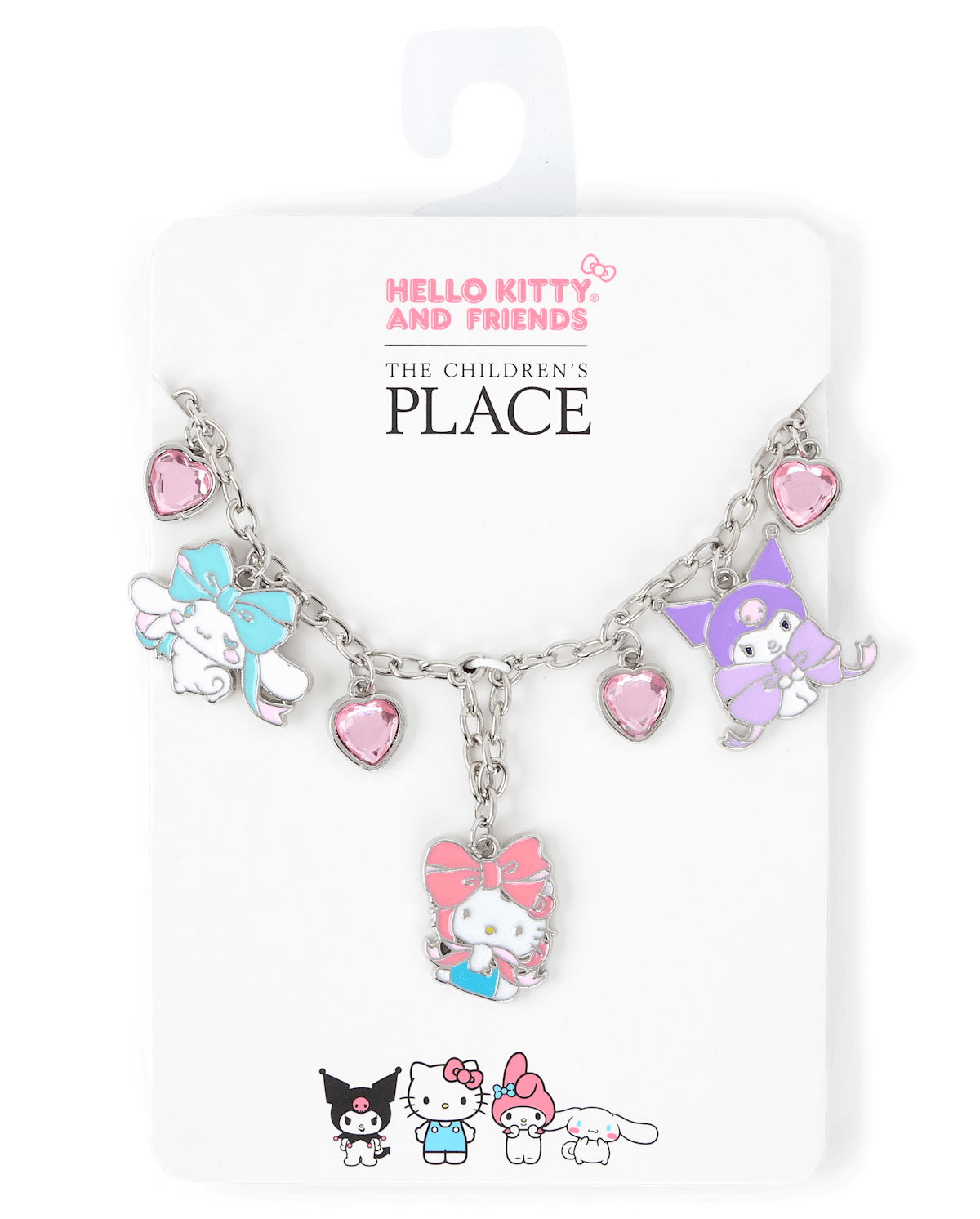 Колье The Children's Place Hello Kitty® And Friends Charm для девочек, цвет: Разноцветный — фото 1