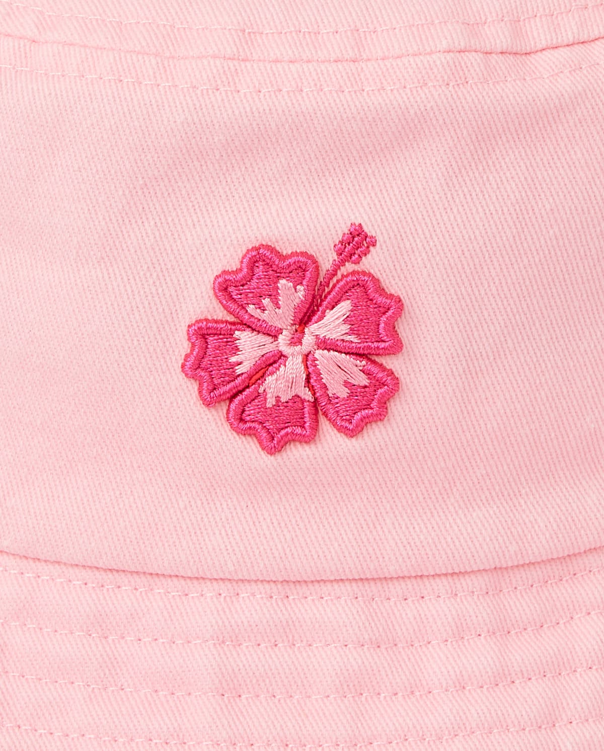 Панама The Children's Place Embroidered Hibiscus Bucket Hat для девочек-малышей, цвет: Розовый