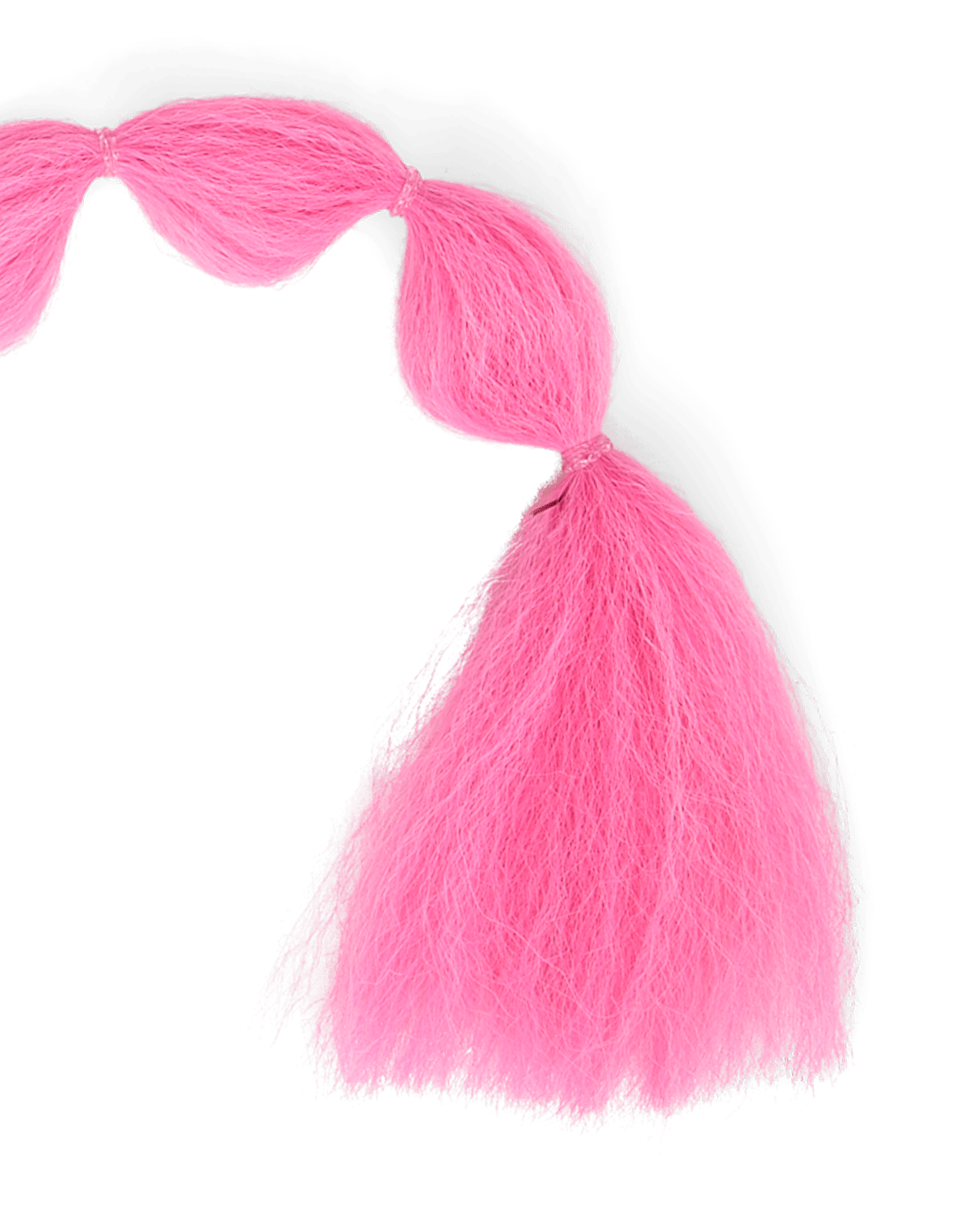 Аксессуары для волос The Children's Place Stitch™ Faux Hair Braid Extension Hair Tie 2-Pack для девочек, цвет: Разноцветный — фото 2