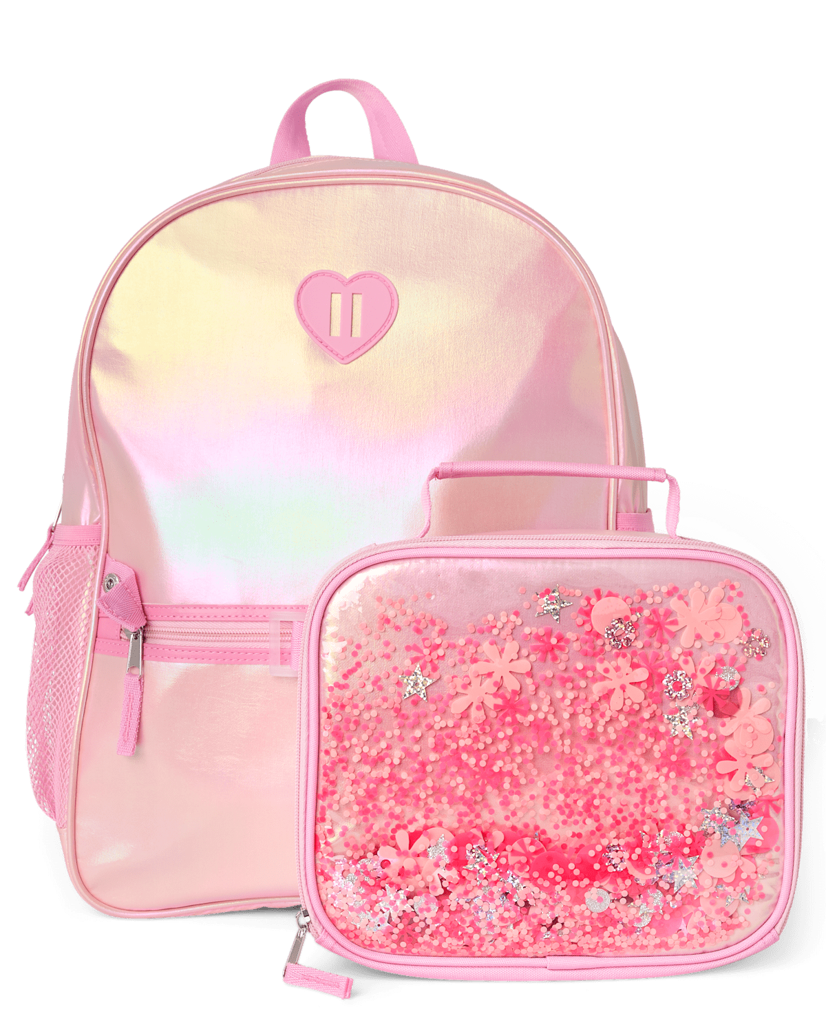 Рюкзак The Children's Place Shimmer Shakey 2-Piece Set для девочек, цвет: Разноцветный — фото 3