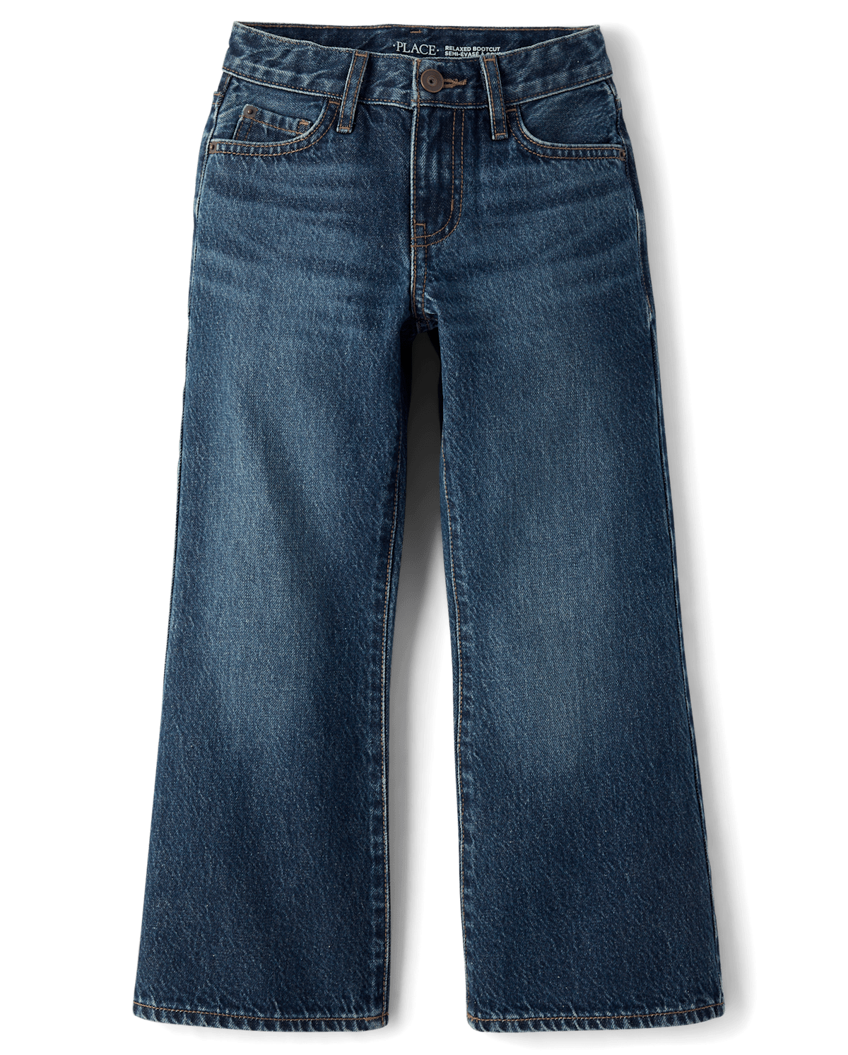 Джинсы The Children's Place Relaxed Bootcut для мальчиков, цвет: Синий — фото 1