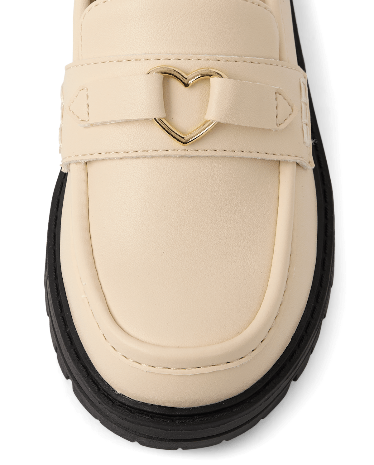 Туфли The Children's Place Heart Buckle Loafers для девочек, цвет: Серый — фото 3