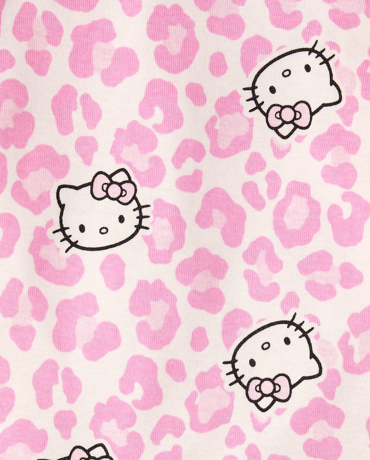 Пижама Hello Kitty® для детей, хлопок — The Children's Place, цвет: Белый — фото 1