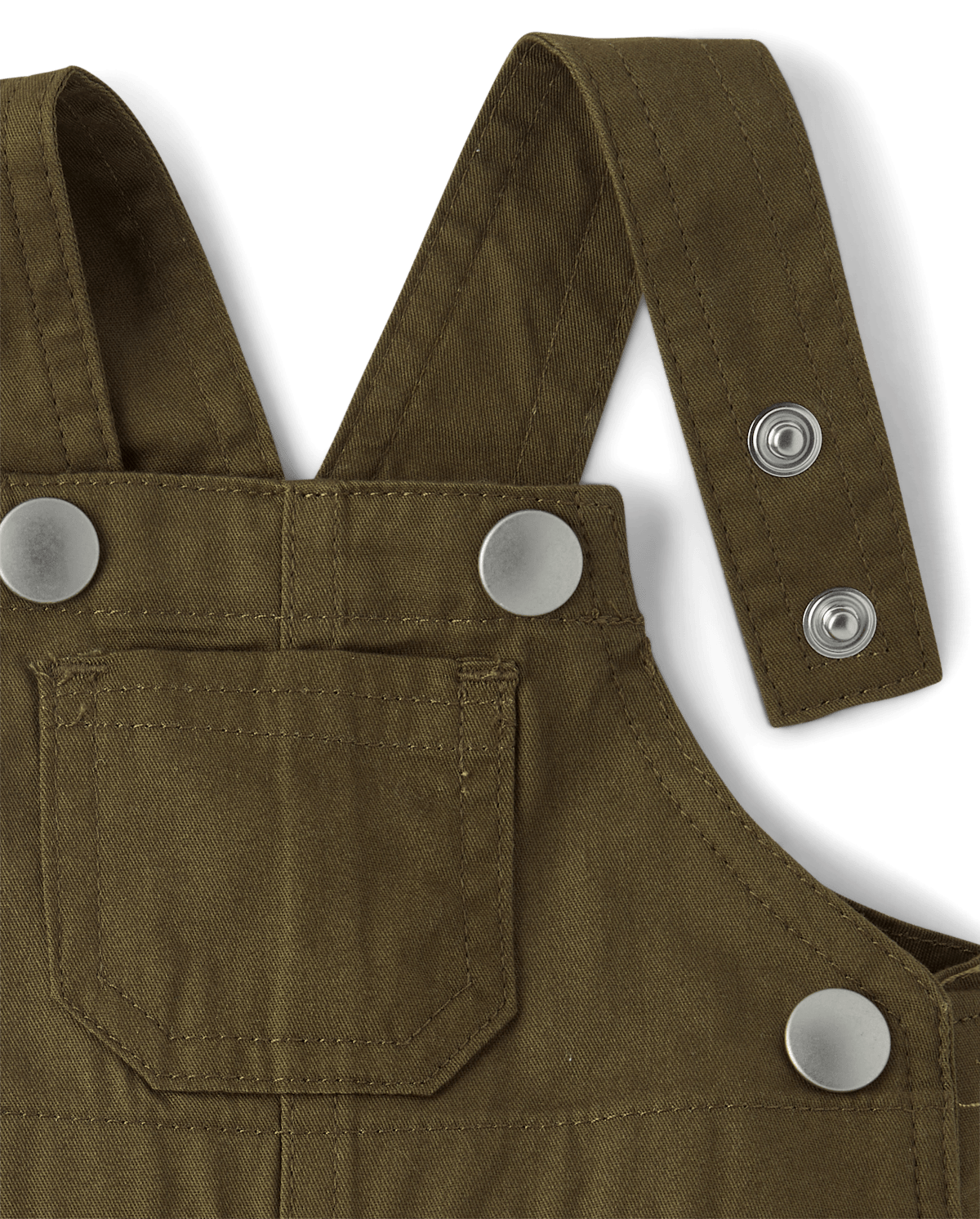 Комбинезоны The Children's Place Utility Overalls 2-Piece Outfit Set для мальчиков-малышей, цвет: Зелёный — фото 2