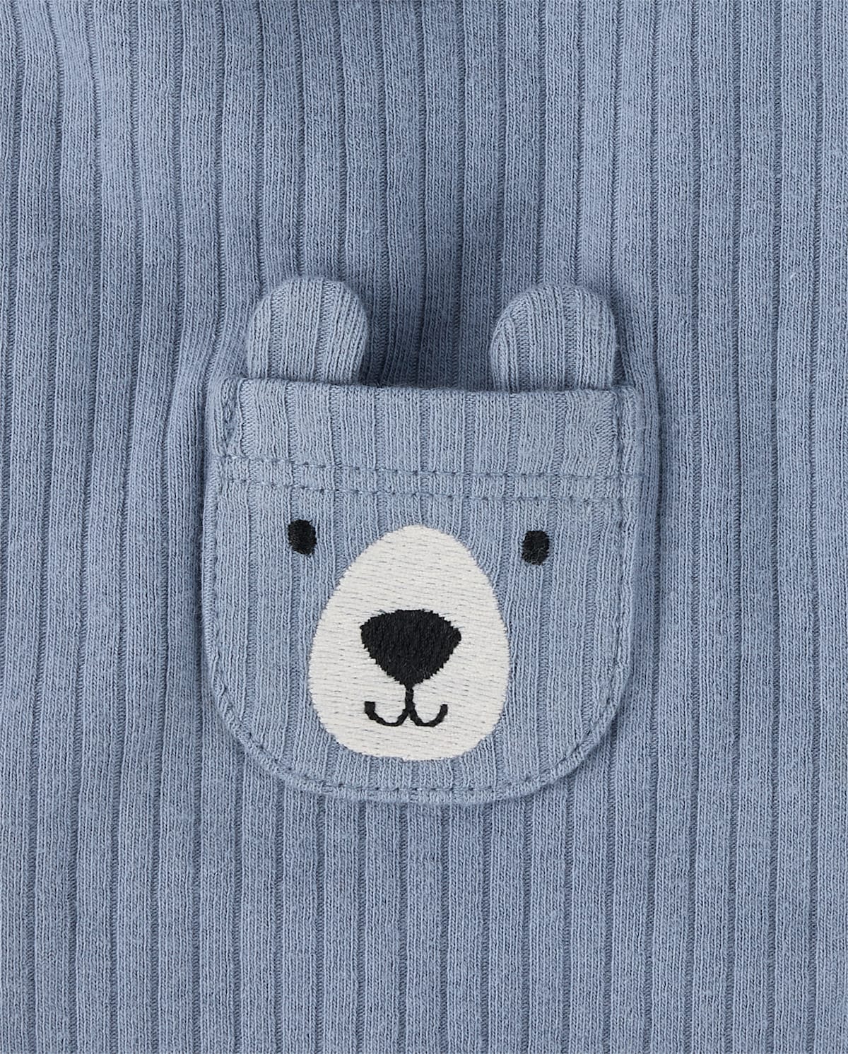 Нагрудники The Children's Place Embroidered Bear Bib 3-Pack для мальчиков-малышей, цвет: Кремовый — фото 1