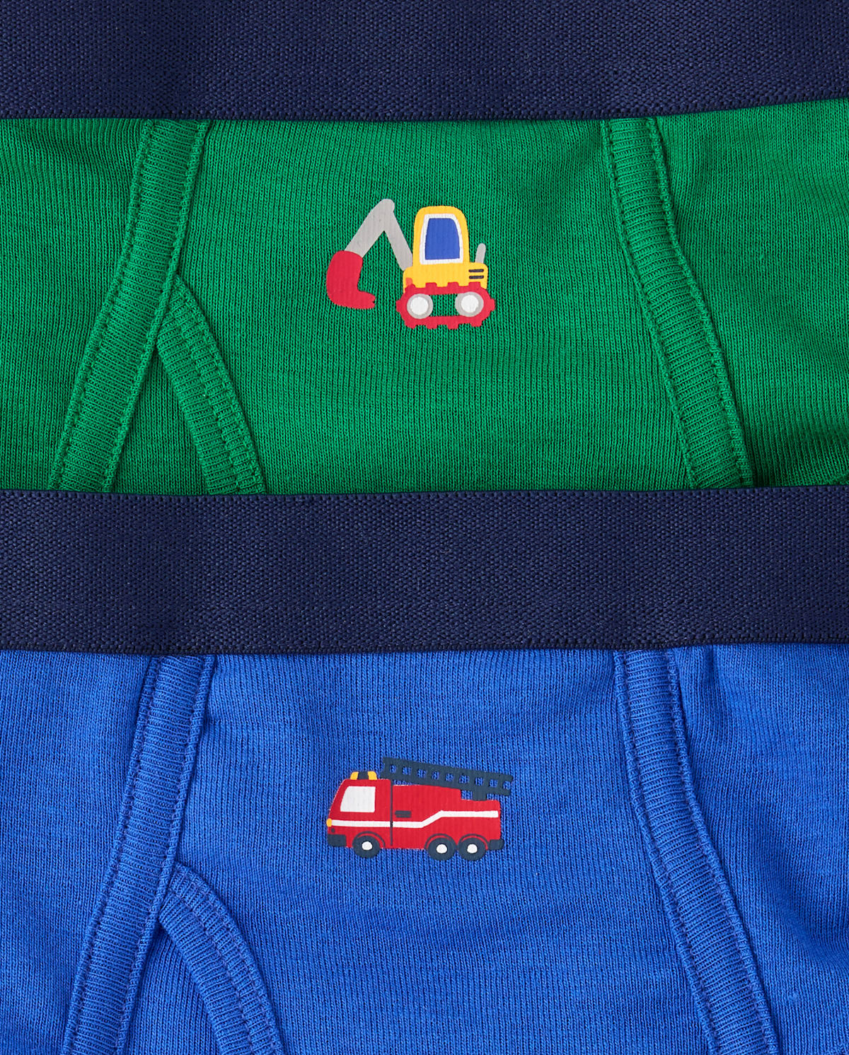 Трусы-брифы Vehicle для мальчиков, 7 шт. — The Children's Place, цвет: Синий — фото 1