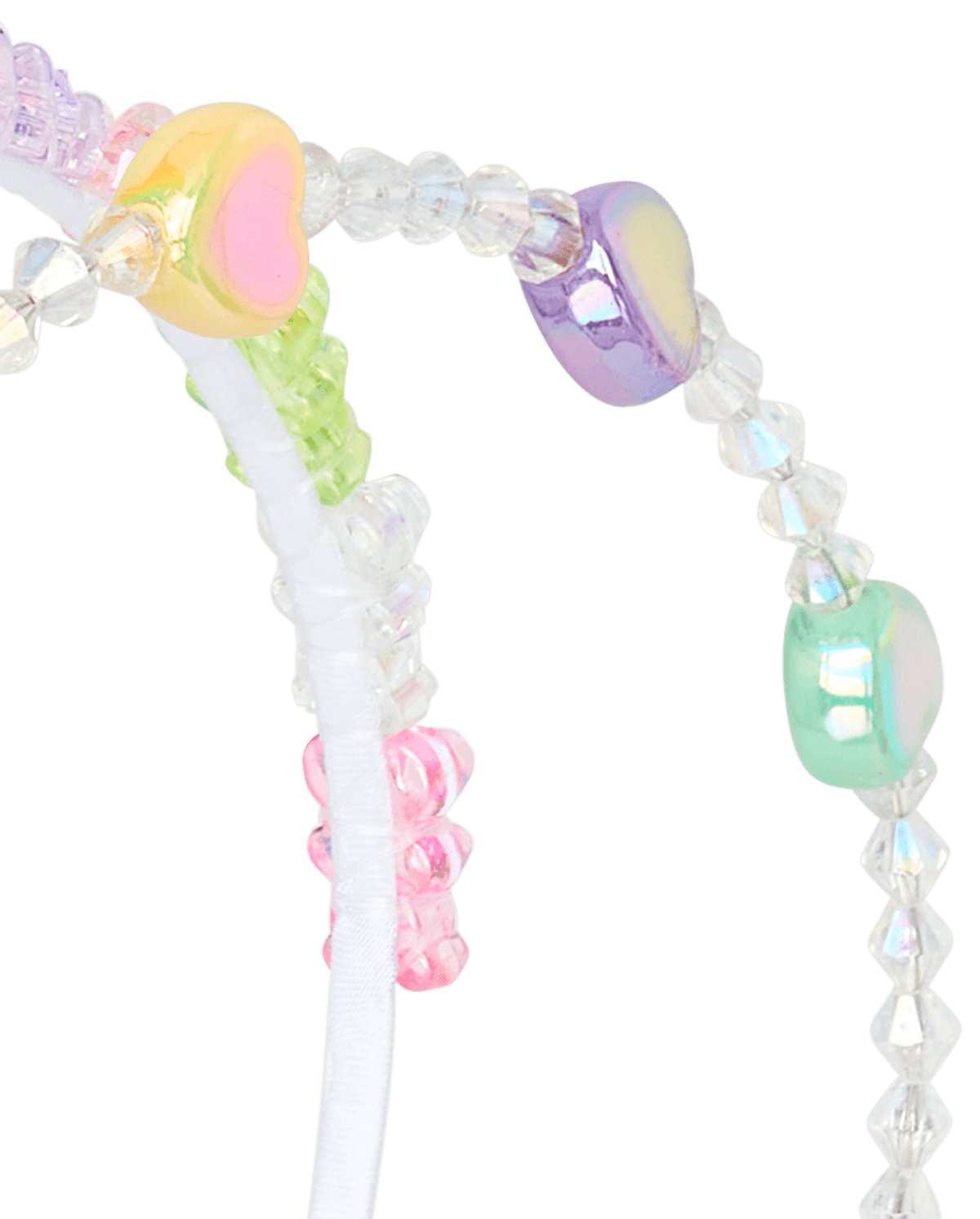 Аксессуары для волос The Children's Place Iridescent Beaded Headband 2-Pack для девочек, цвет: Разноцветный — фото 3