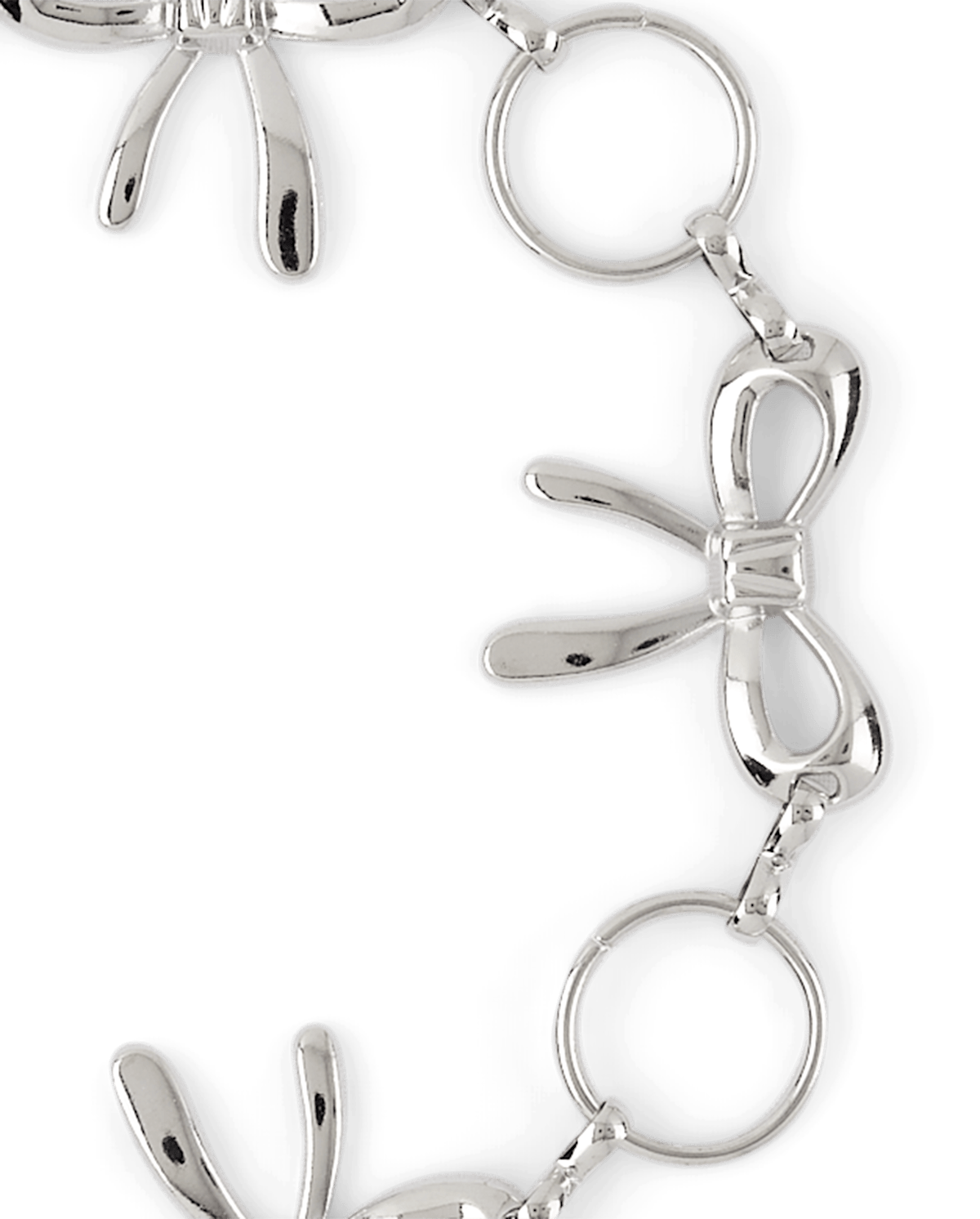 Ремень The Children's Place Bow Chain Belt для девочек, цвет: Металлик — фото 2