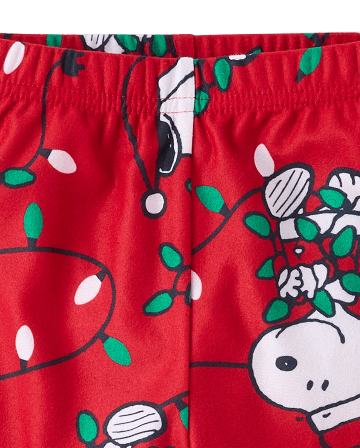 Пижамные брюки Family Snoopy™ Holiday для детей — The Children's Place, цвет: Разноцветный — фото 1