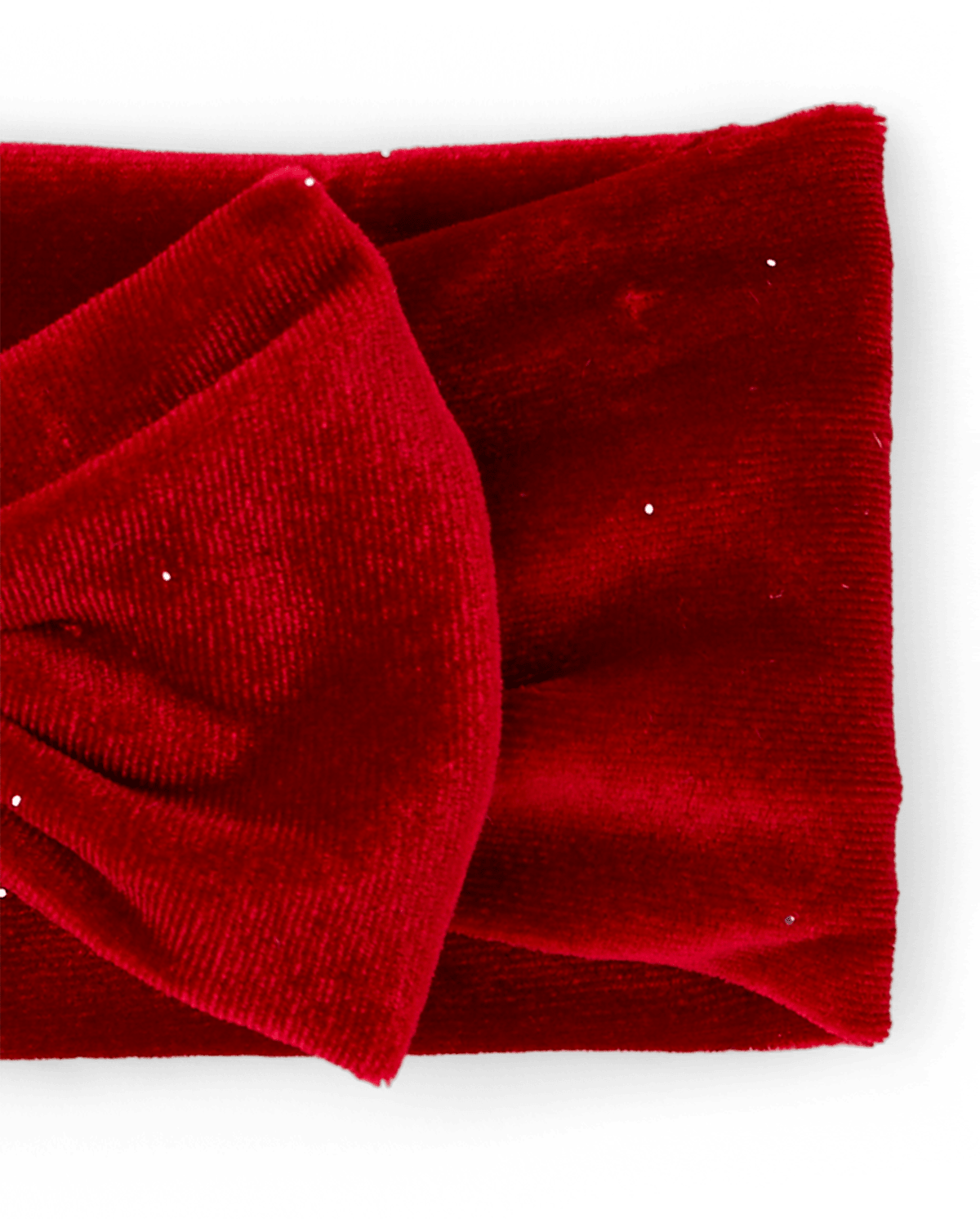 Аксессуары The Children's Place Glitter Velvet Bow Headwrap для девочек-малышей, цвет: Красный — фото 2