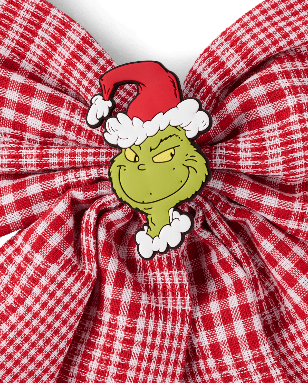 Аксессуары для волос The Children's Place Dr. Seuss The Grinch™ Plaid Bow Hair Clip для девочек, цвет: Разноцветный
