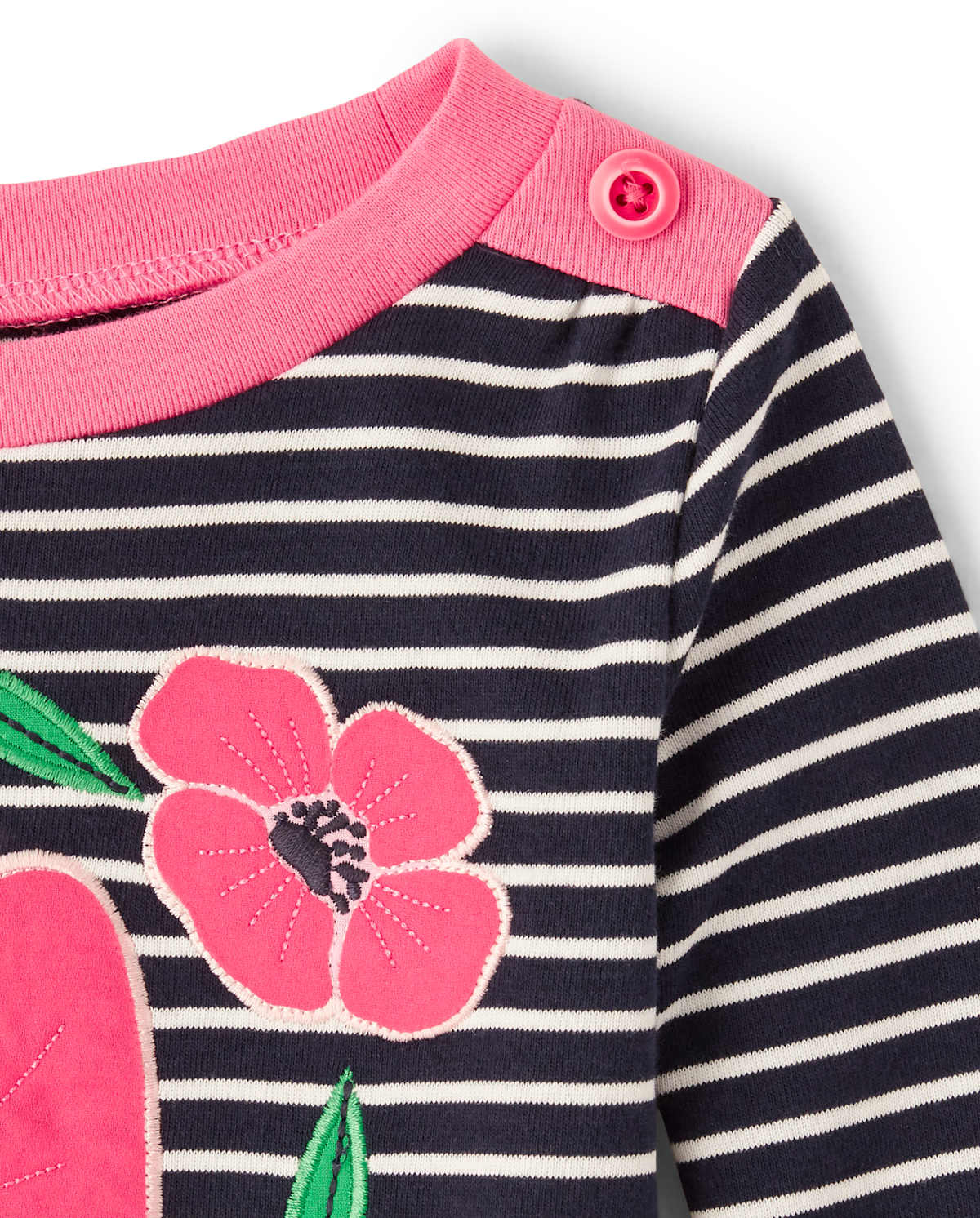Gymboree Girls Striped Top - Playful Poppies — фото 2