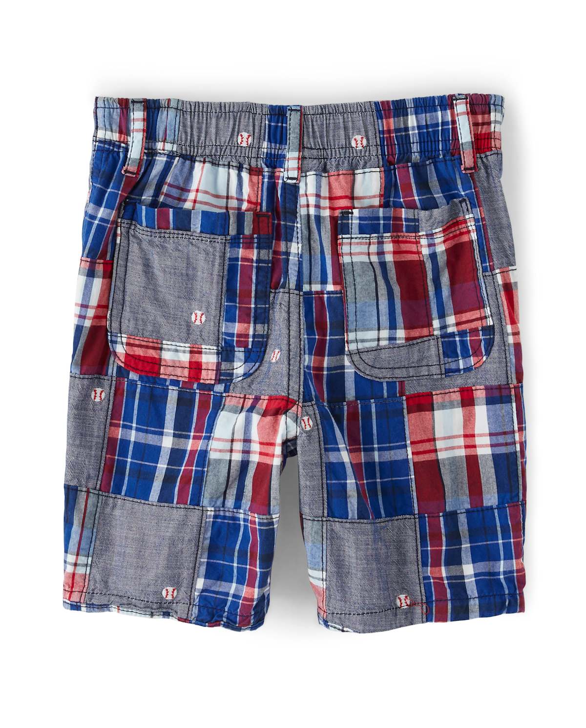 Детские шорты Gymboree Boys Madras Shorts - Opening Day — фото 3