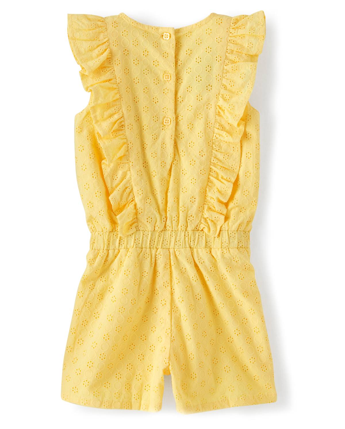 Gymboree Girls Eyelet Romper - Pocketful Of Posies — фото 2