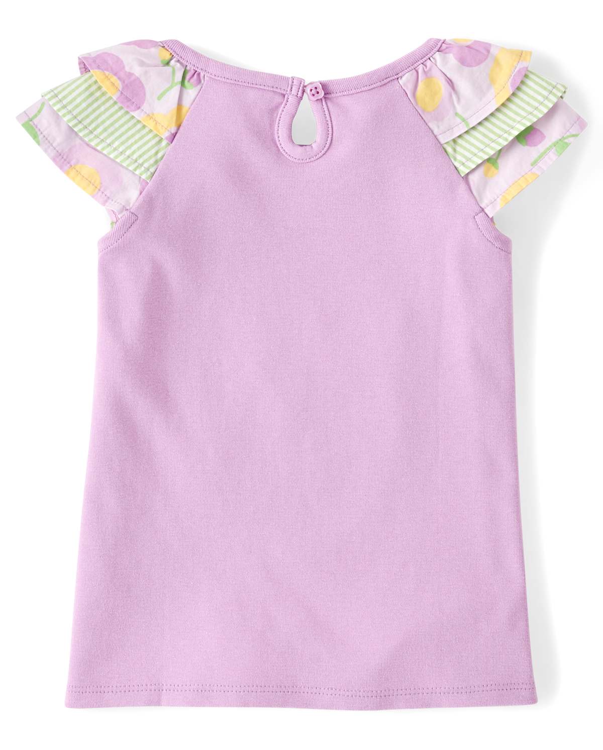 Gymboree Girls Embroidered Ruffle Top - Pocketful Of Posies — фото 2