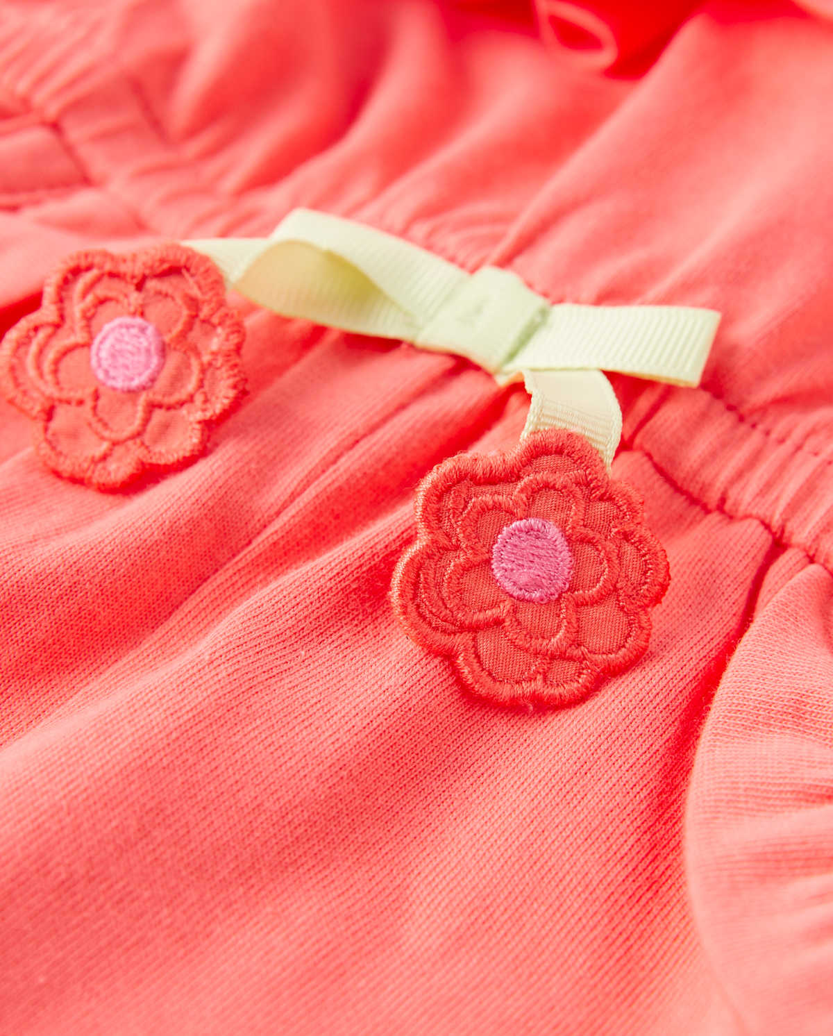 Gymboree Girls Ruffle Romper - Fairy Blossom