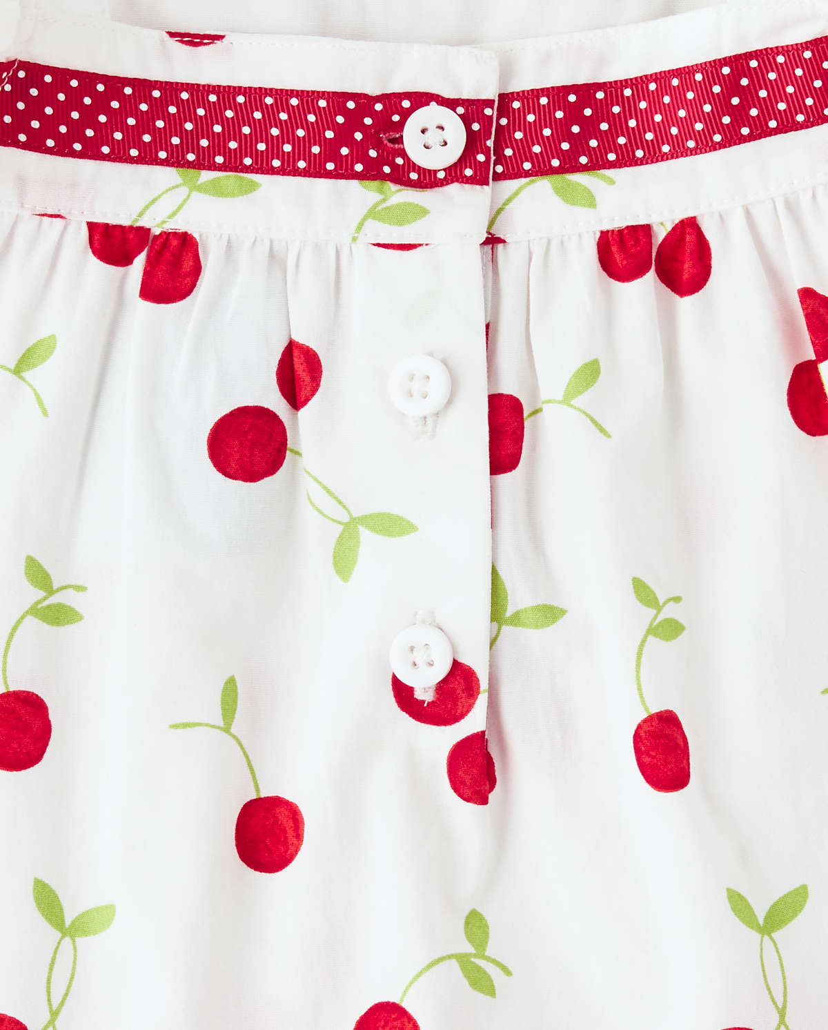 Gymboree Girls Ruffle Top - Very Cherry — фото 3