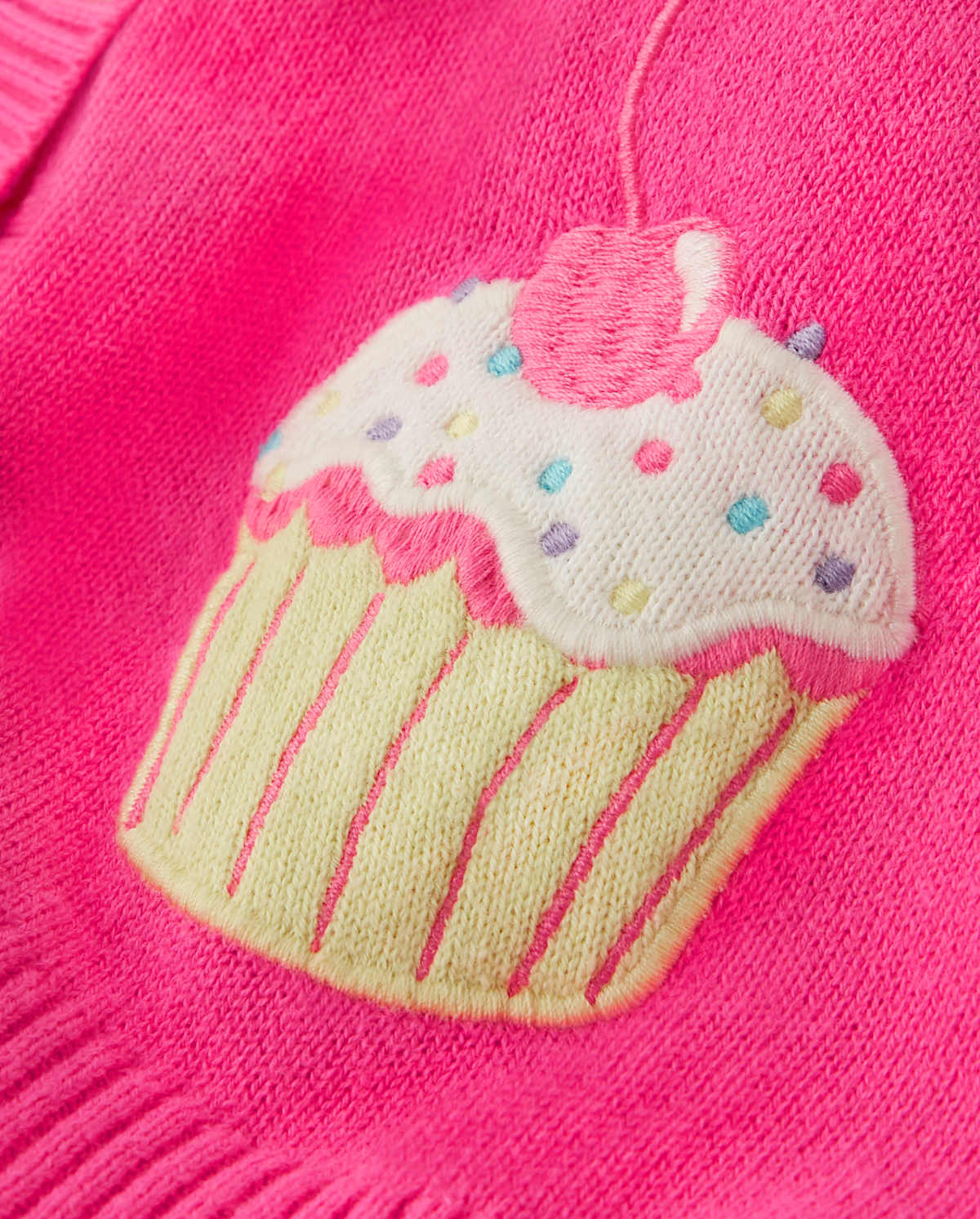 Детские кардиганы Gymboree Girls Embroidered Cardigan - Hello Cupcake