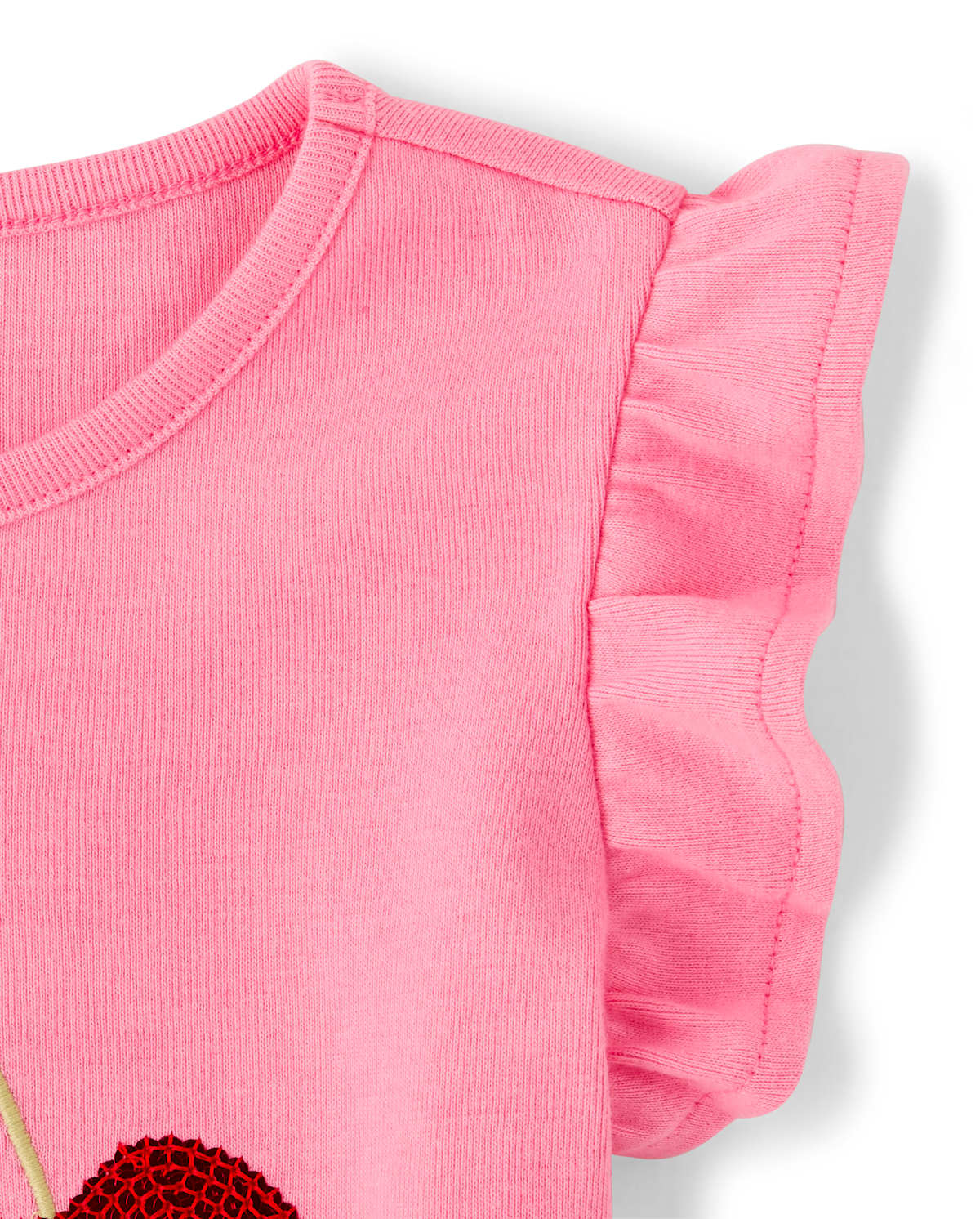 Gymboree Girls Sequin Top - Very Cherry — фото 2