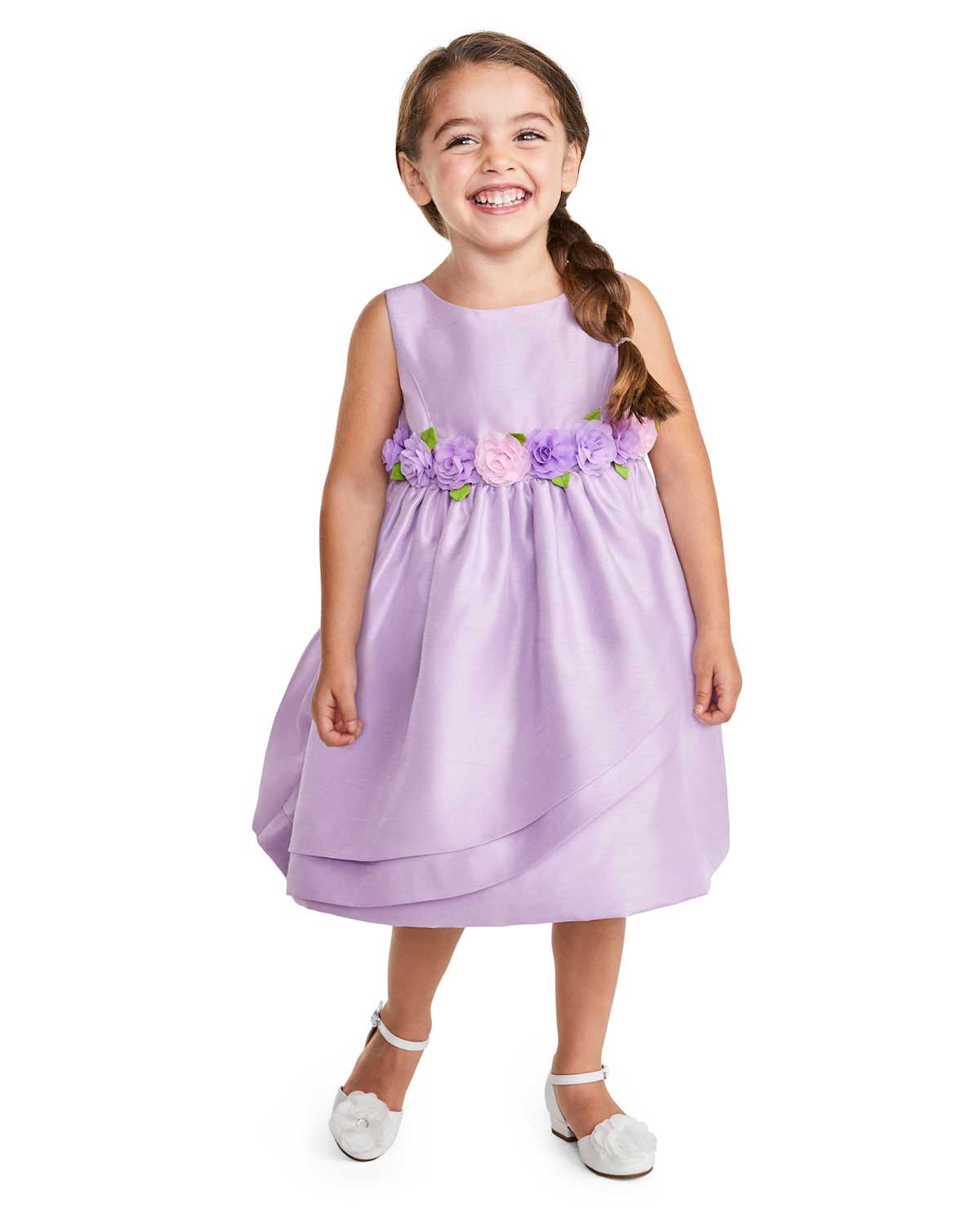 Детские платья Gymboree Girls Flower Applique Dress - Spring Jubilee