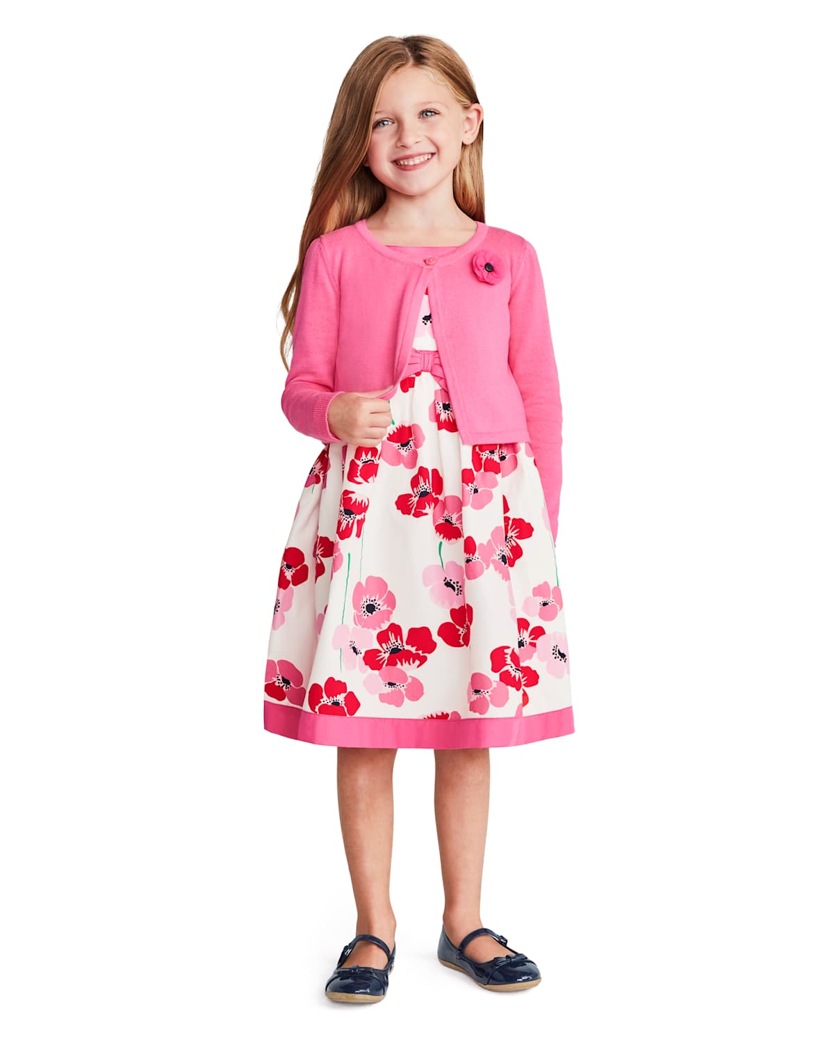 Детские платья Gymboree Girls Floral Dress - Playful Poppies