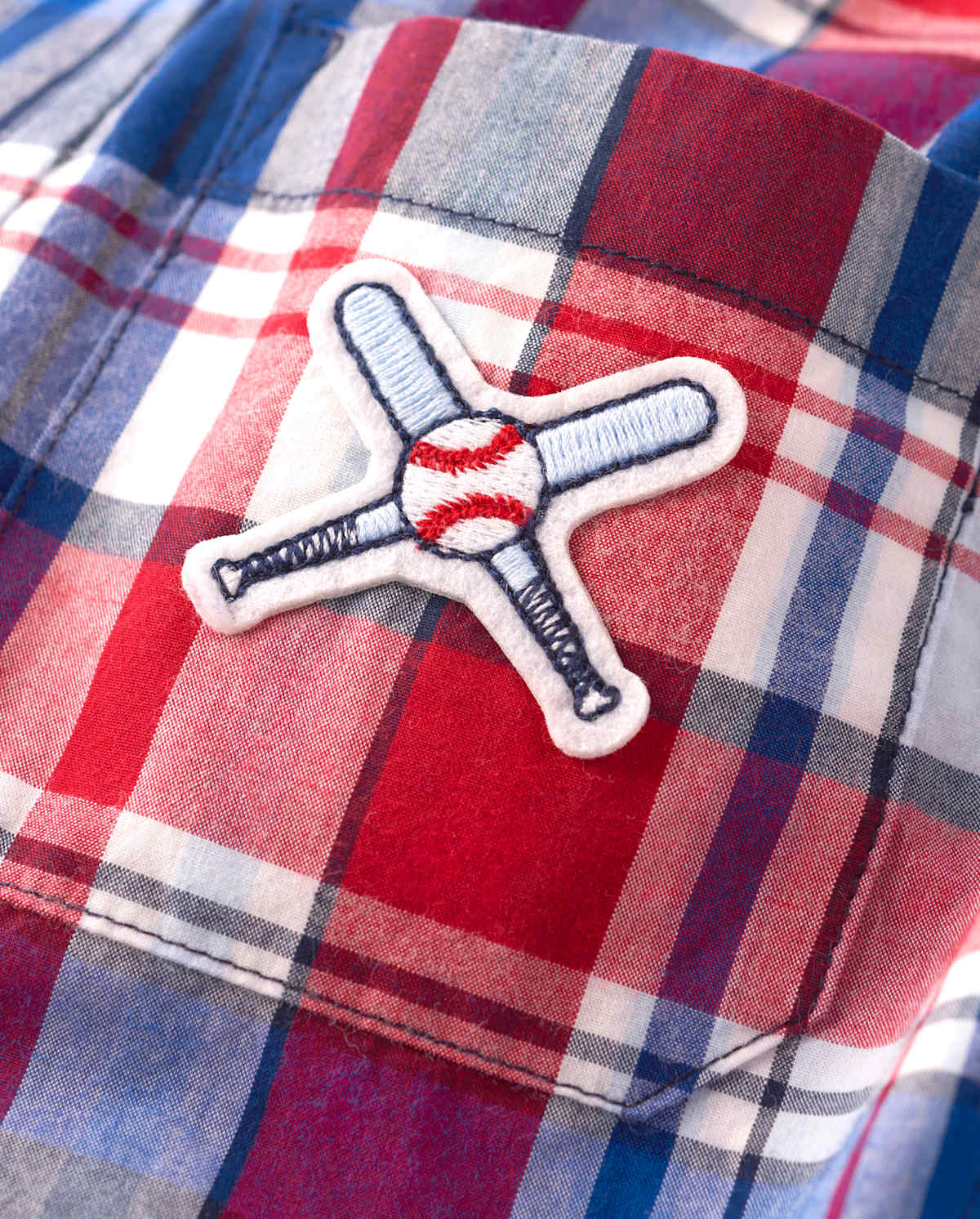 Детские рубашки Gymboree Boys Plaid Button Up Shirt - Opening Day — фото 2