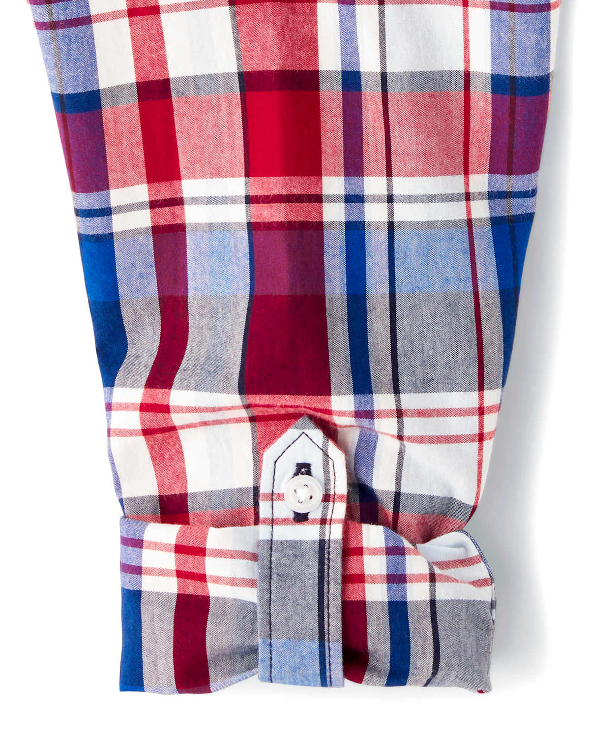 Детские рубашки Gymboree Boys Plaid Button Up Shirt - Opening Day — фото 3