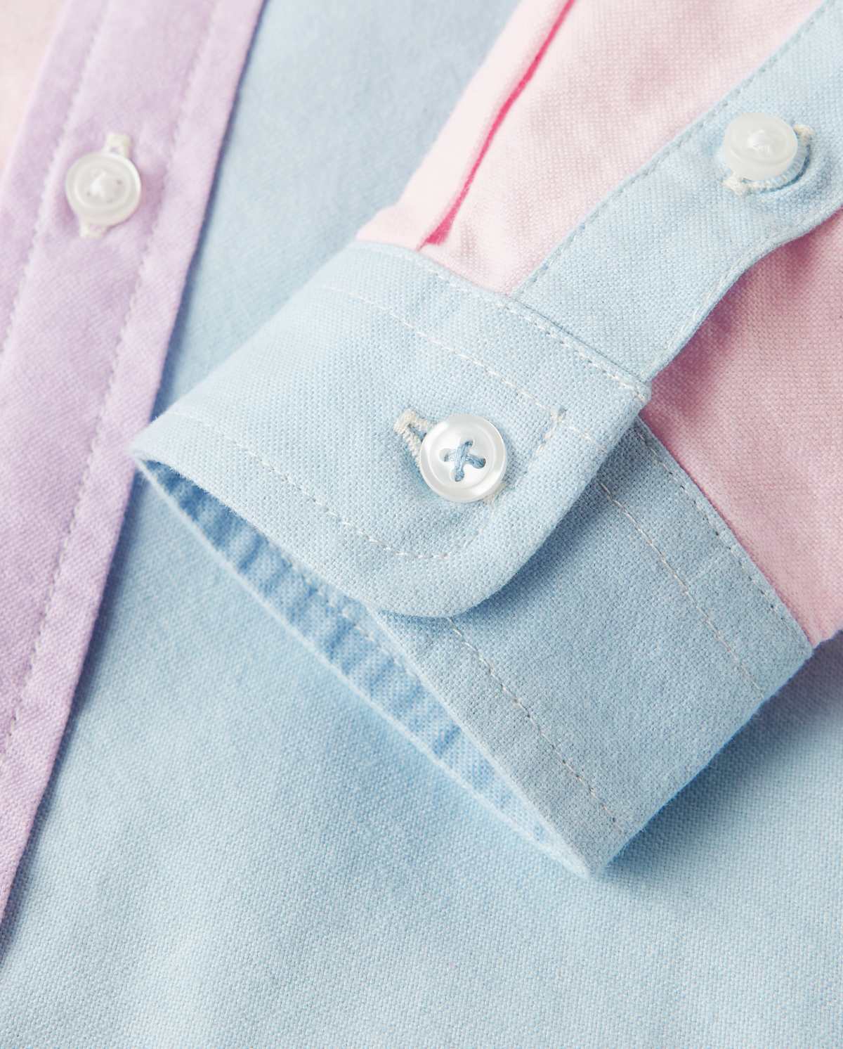 Детские рубашки Gymboree Boys Colorblock Oxford Button Up Shirt- Spring Jubilee
