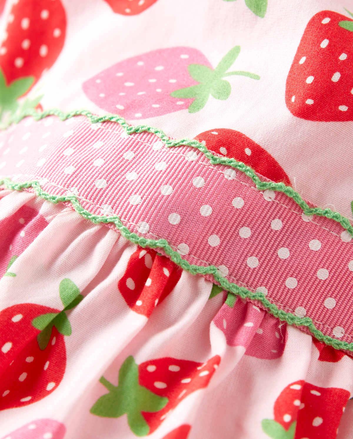 Детские платья Gymboree Girls Strawberry Ruffle Dress - Strawberry Patch — фото 2