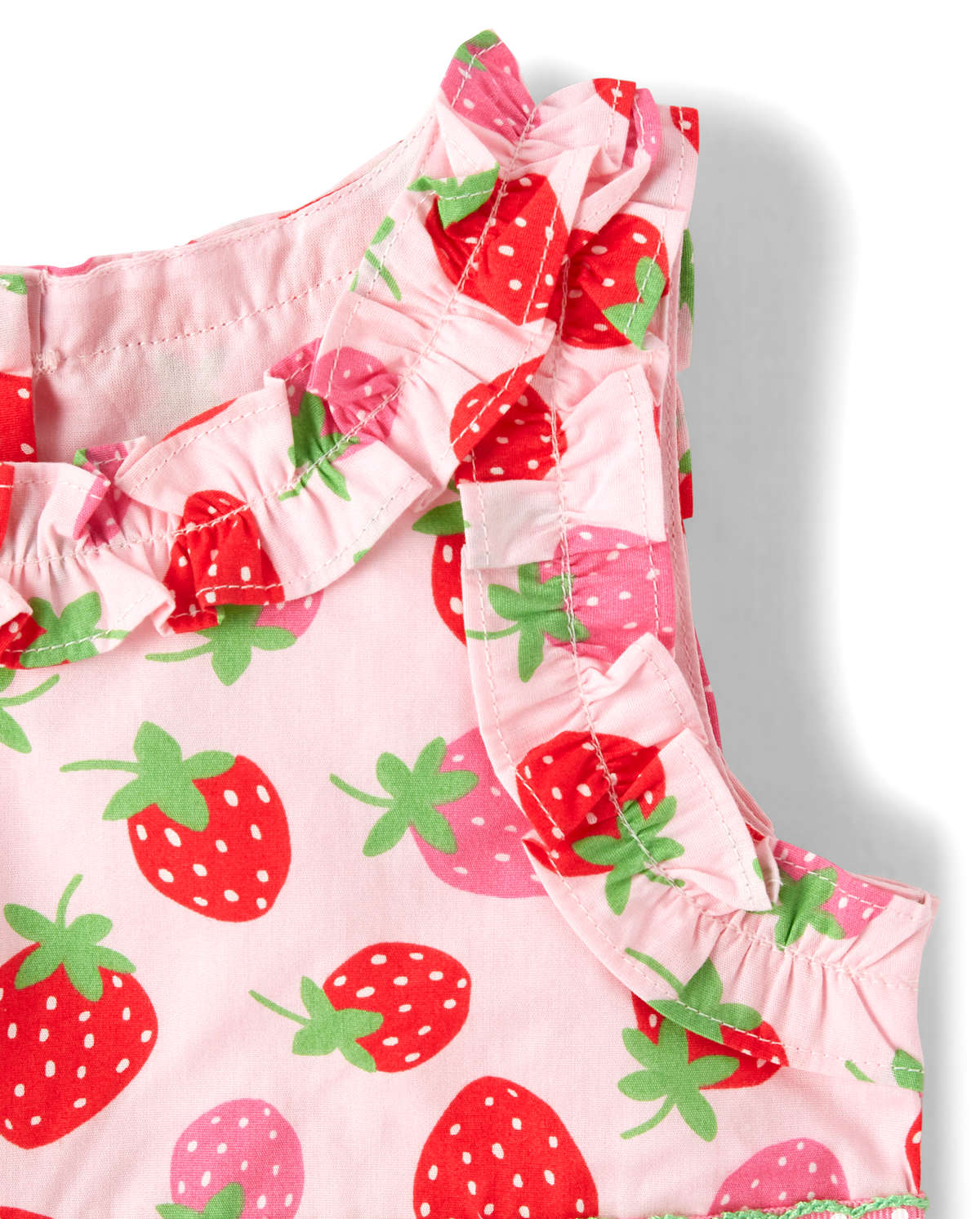 Детские платья Gymboree Girls Strawberry Ruffle Dress - Strawberry Patch — фото 3