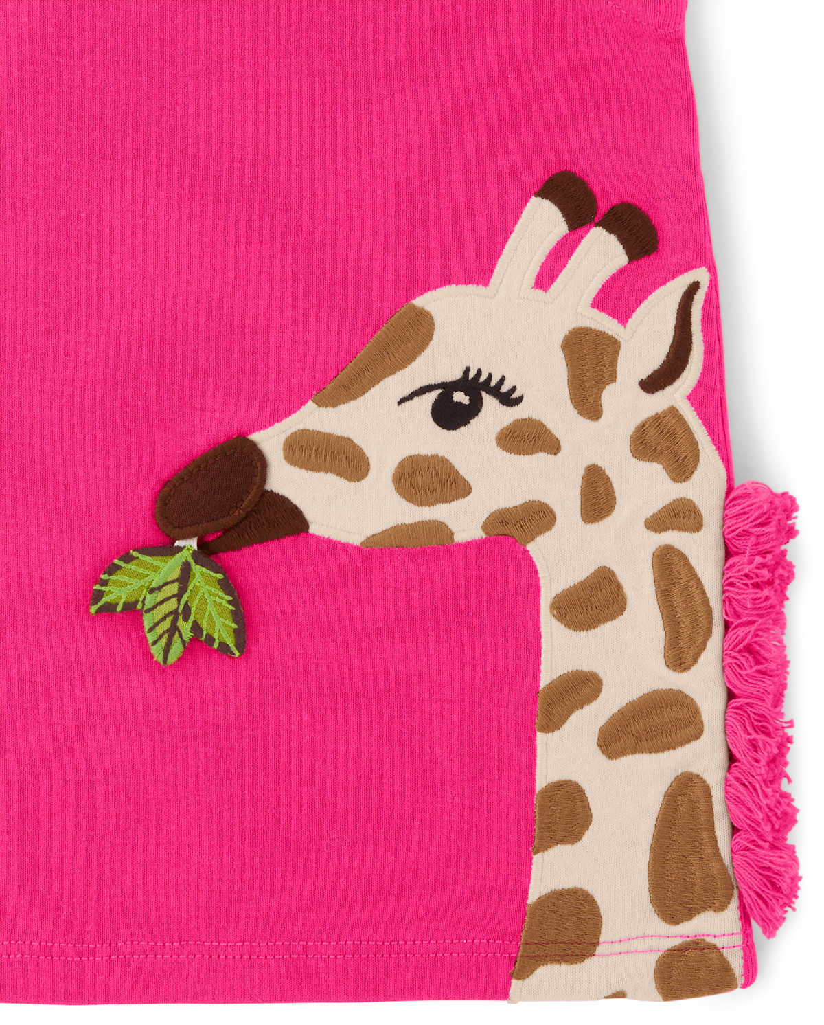 Детские топы Gymboree Girls Applique Giraffe Tassel Top - Summer Safari — фото 2