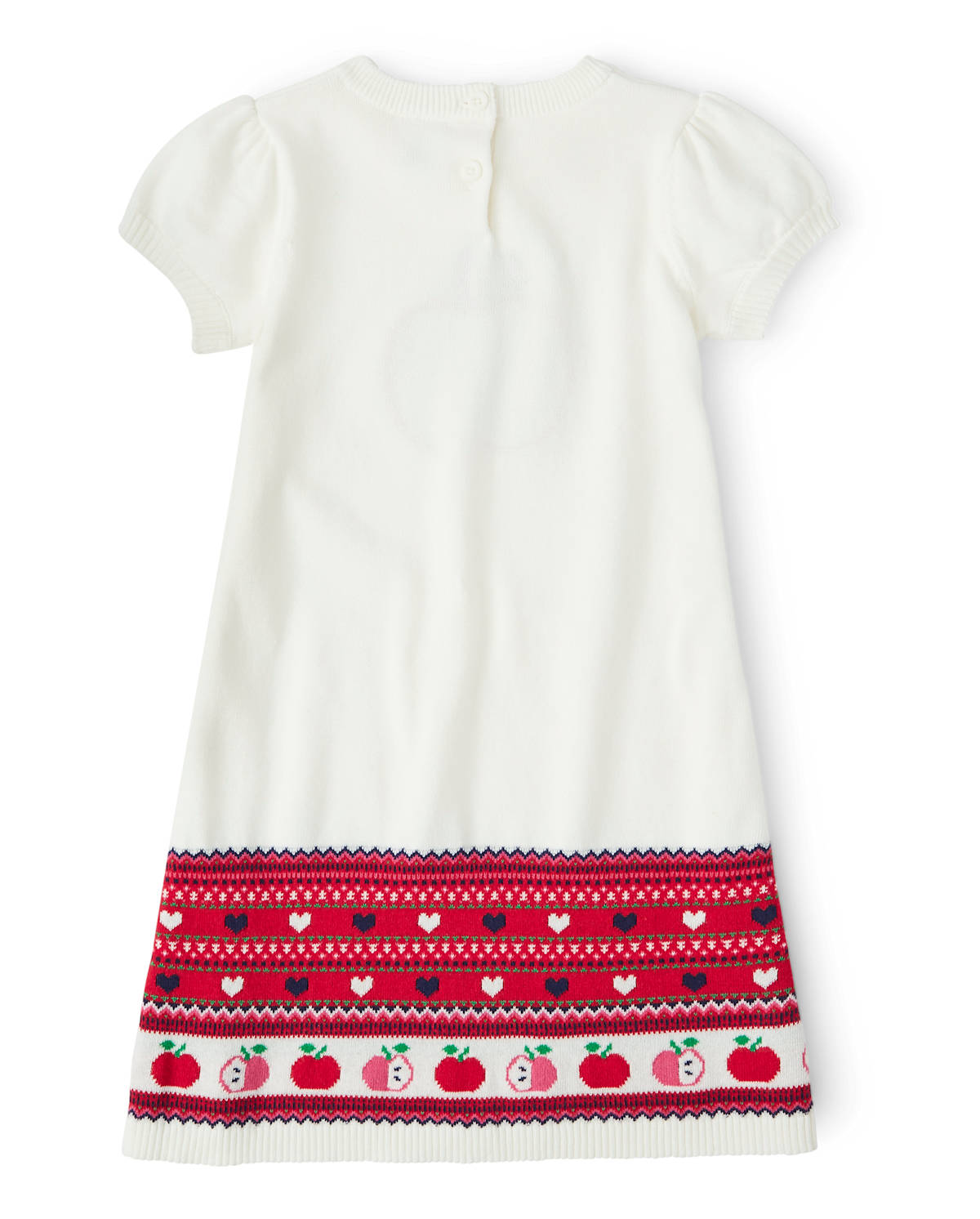 Детские платья Gymboree Girls Fairisle Sweater Dress - Candy Apple — фото 3