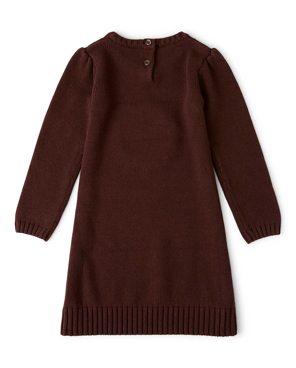 Детские платья Gymboree Girls Crochet Applique Sunflower Sweater Dress - Harvest — фото 3